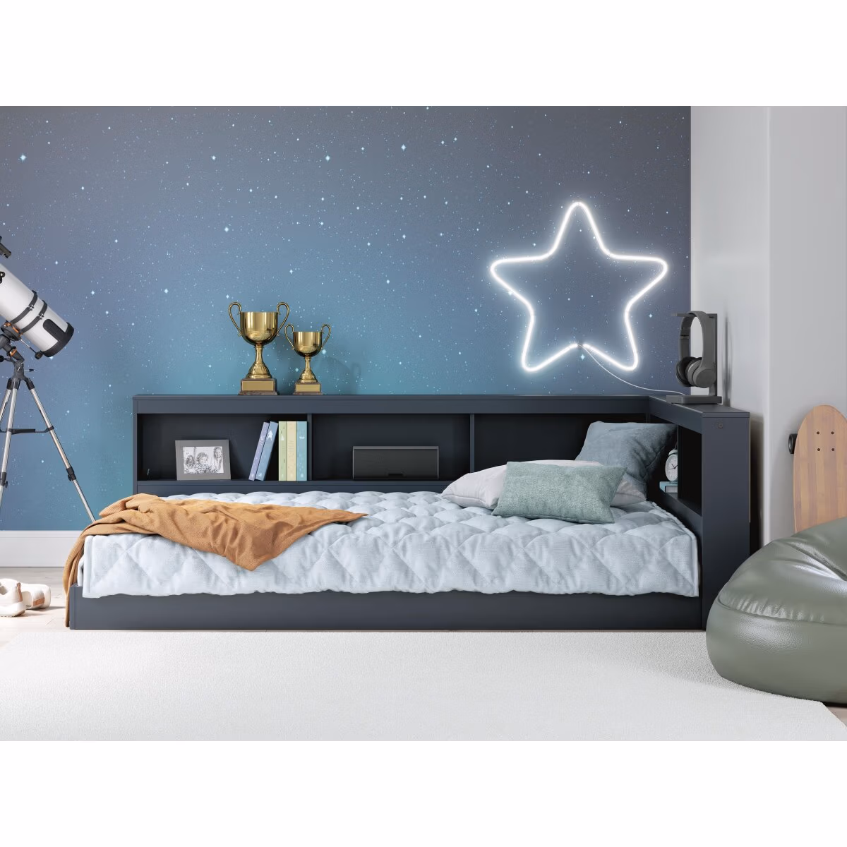 Simmenfort Full Bookcase Storage Bed - Image 11