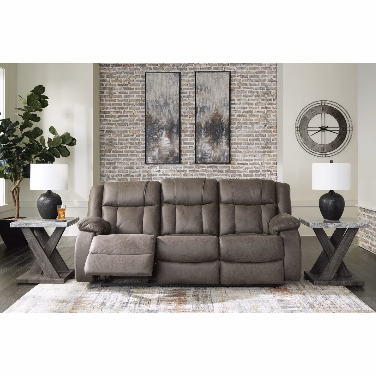First Base Reclining Sofa - Image 8