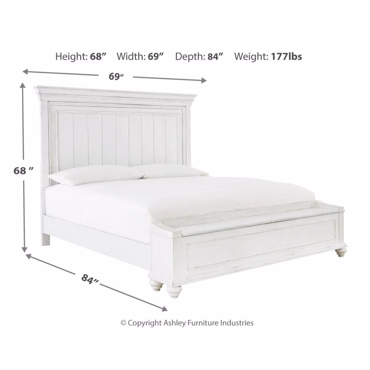 Kanwyn Queen Panel Storage Bed, Dresser, Mirror and Nightstand - Image 10
