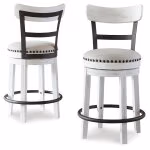 Valebeck Counter Height Dining Table, 4 Barstools and Server - Image 6