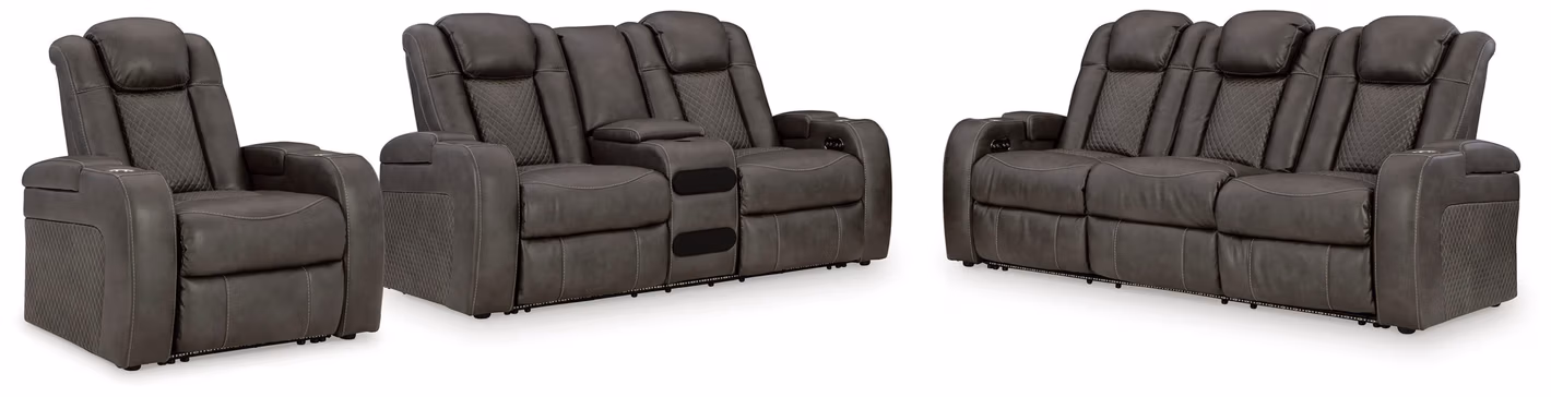 316e1873e9143bda5341835927fa459f Fyne-Dyme Power Reclining Sofa, Loveseat and Recliner - Image 1