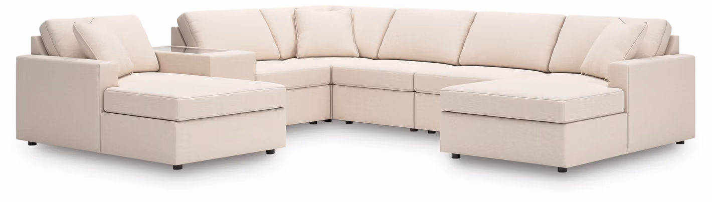 31bc30677ca620768647fd6b5aed6c45 Modmax 7-Piece Sectional - Image 1