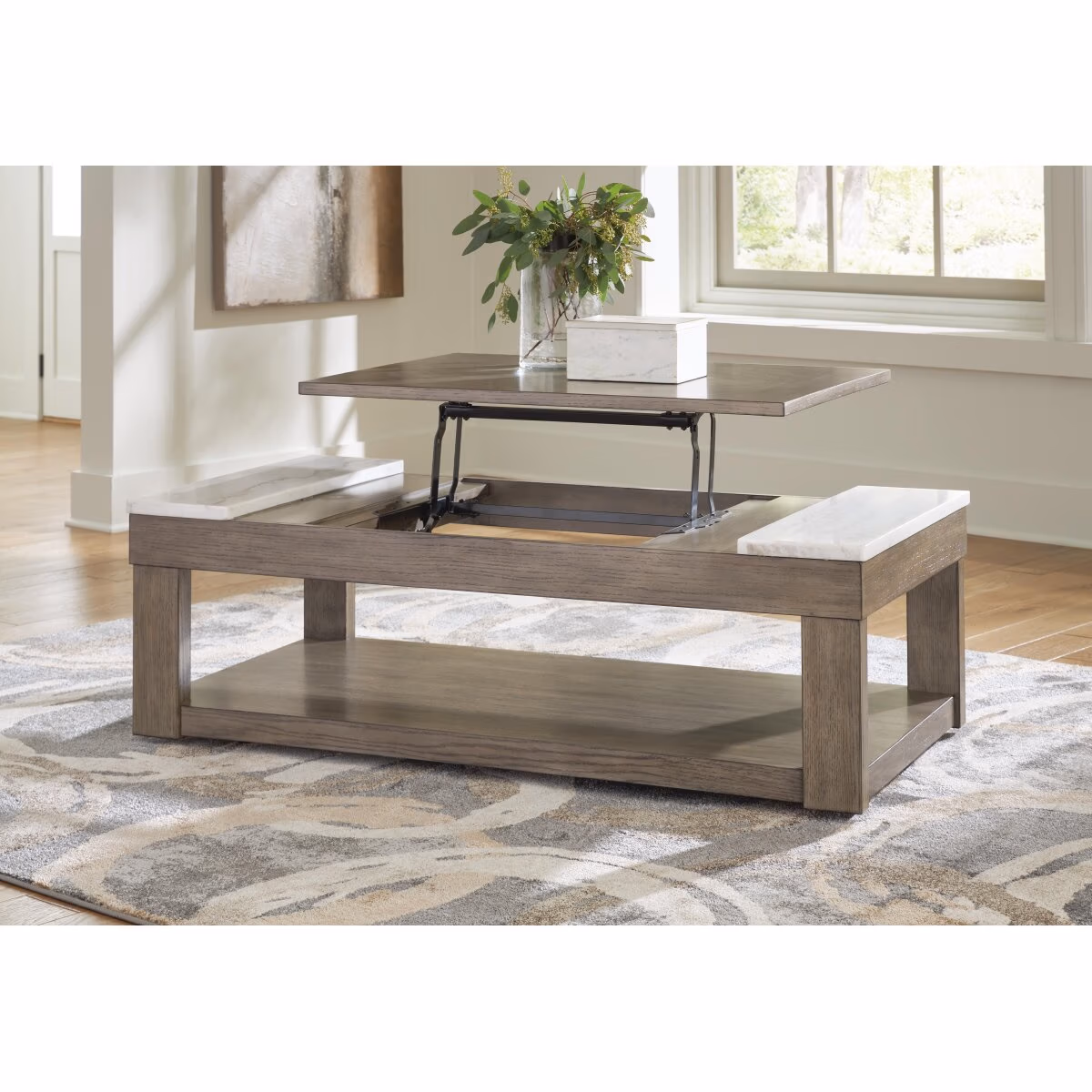 Loyaska Lift-Top Coffee Table - Image 7