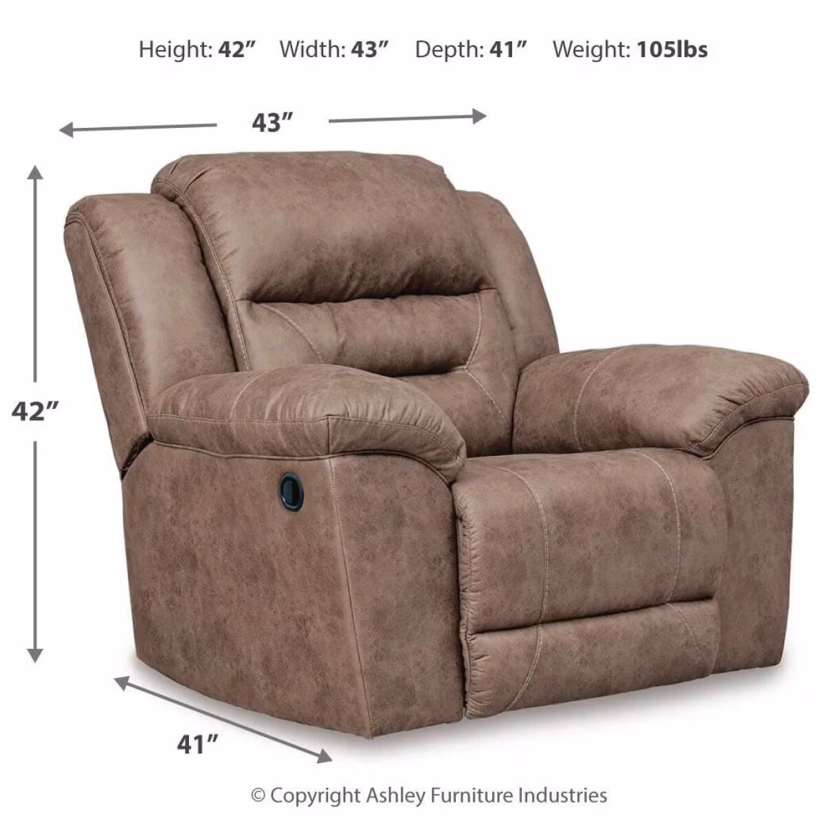 Stoneland Recliner - Image 7