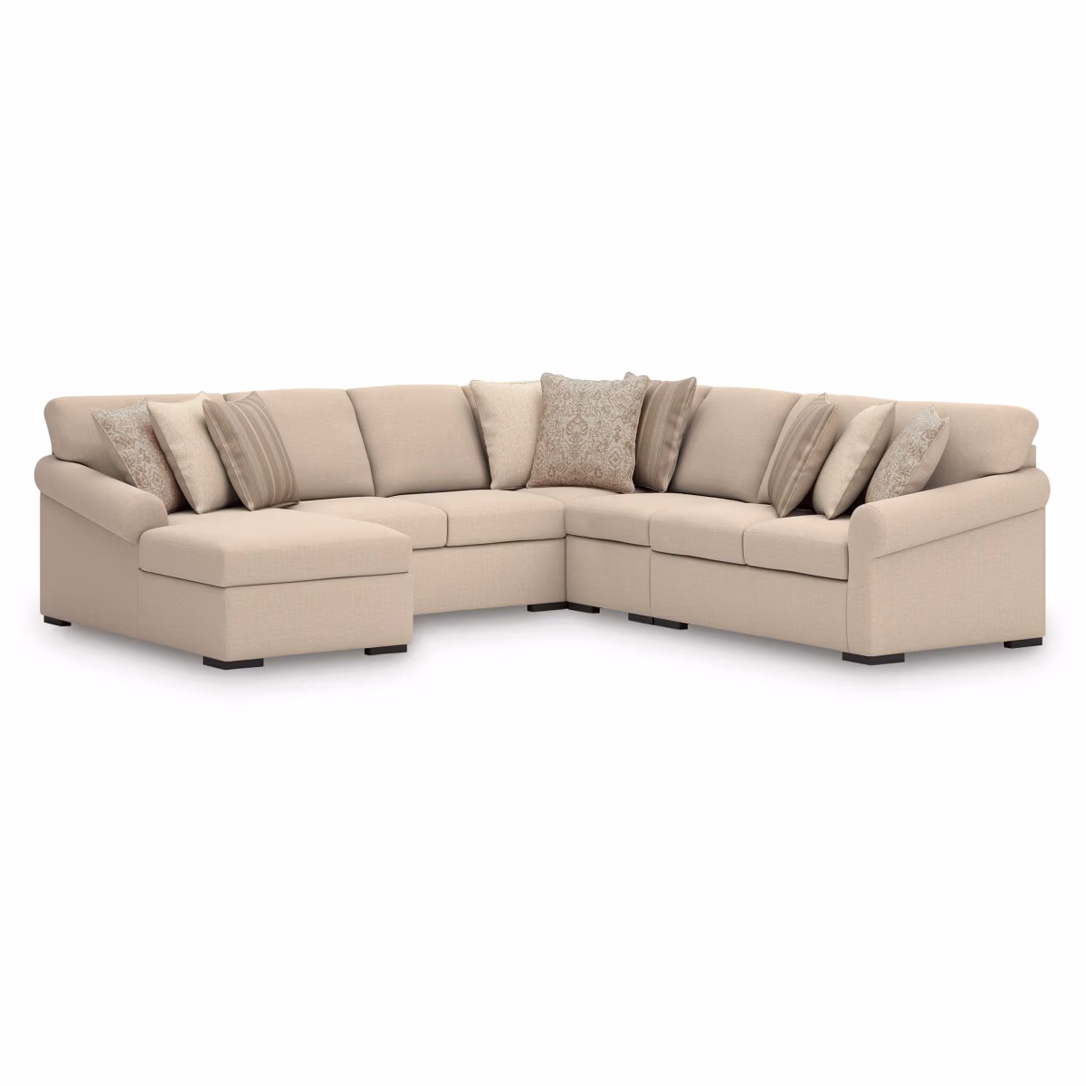 LadyMae 5-Piece Sectional with Chaise - Image 2