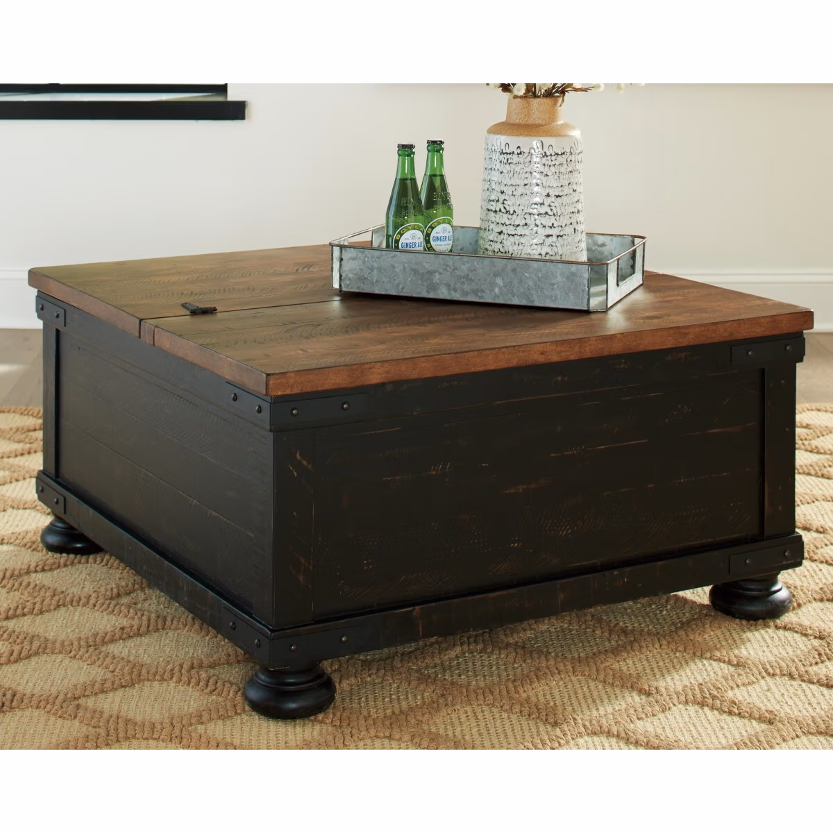 Valebeck Coffee Table and 2 End Tables - Image 5