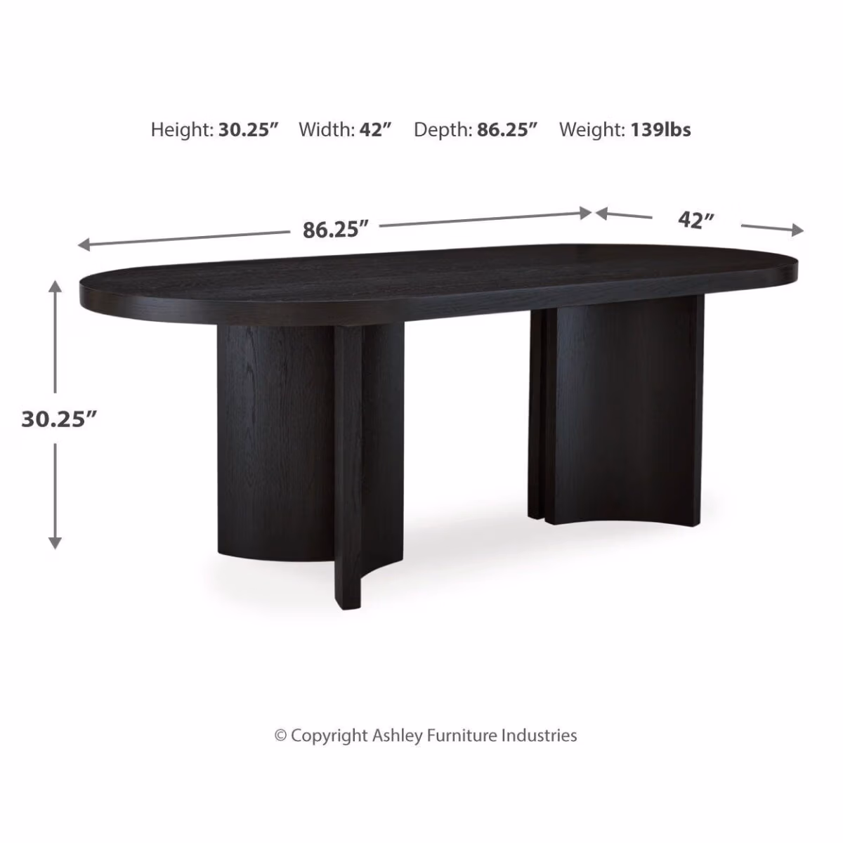 Rowanbeck Dining Table and 6 Chairs - Image 12