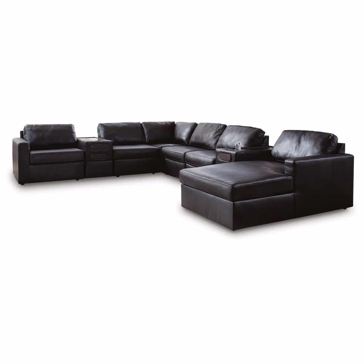 Modmax II 8-Piece Sectional with Chaise and Audio Consoles - Image 2