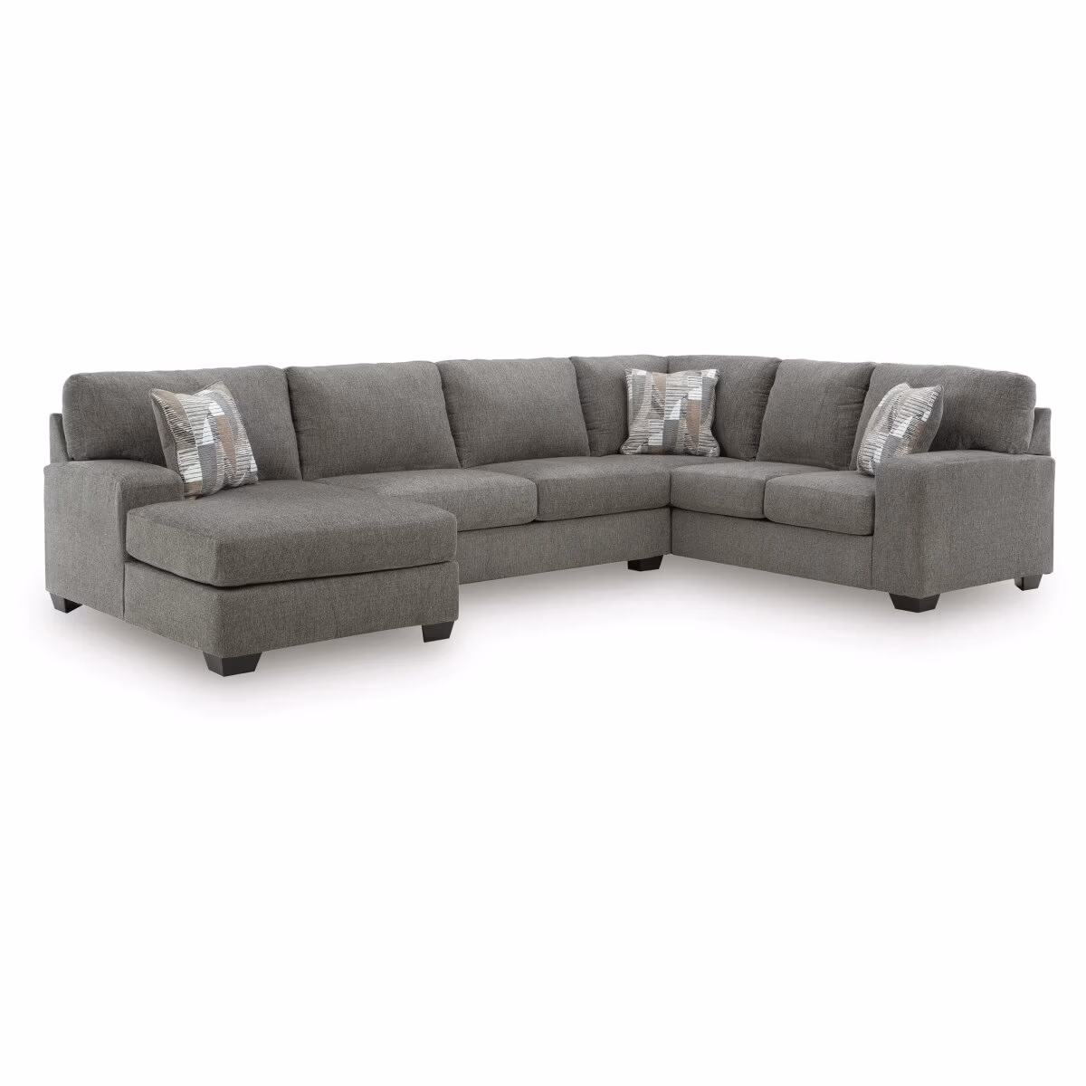 Clarington 3-Piece Sectional with Chaise - Image 2