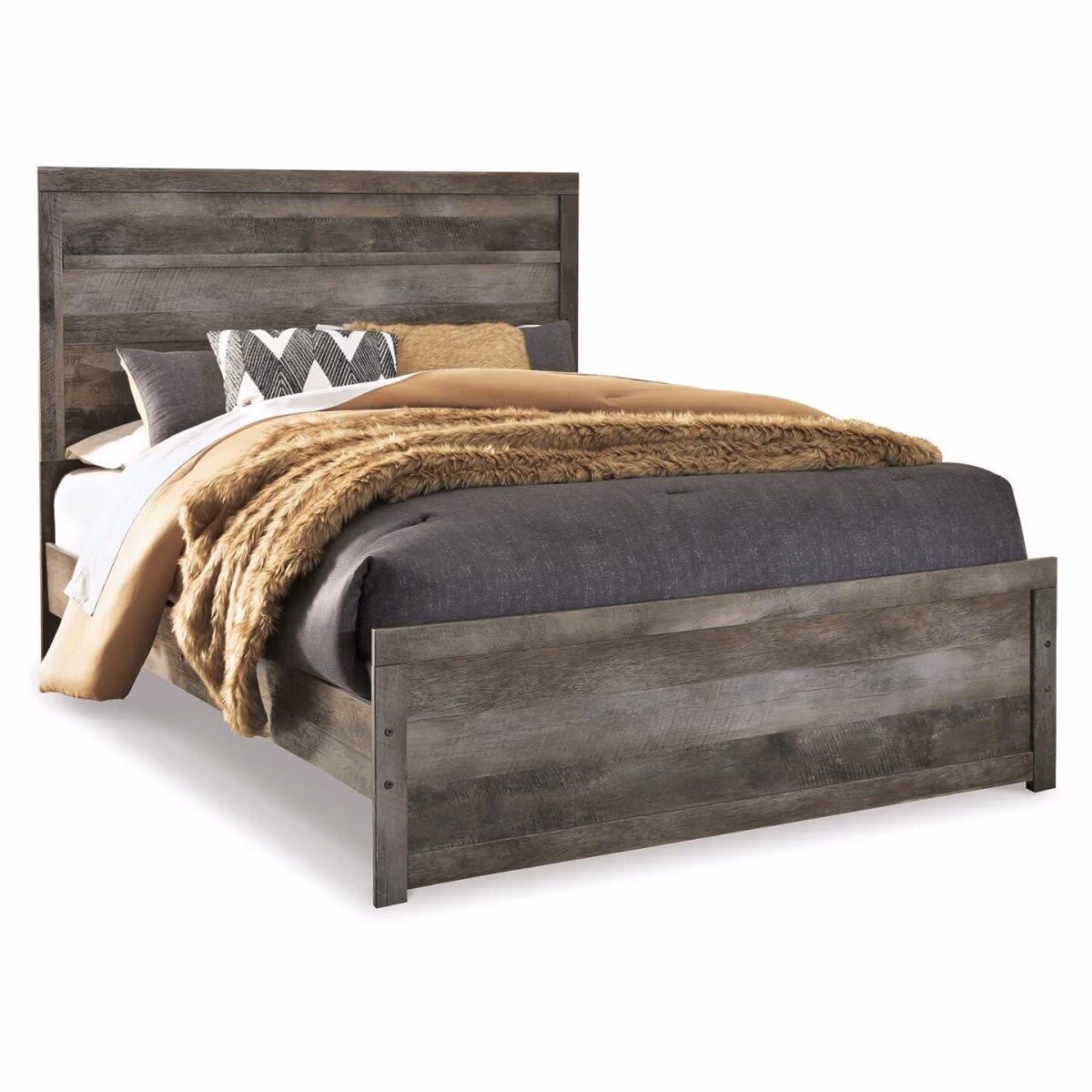 Wynnlow Queen Panel Bed and Nightstand - Image 3