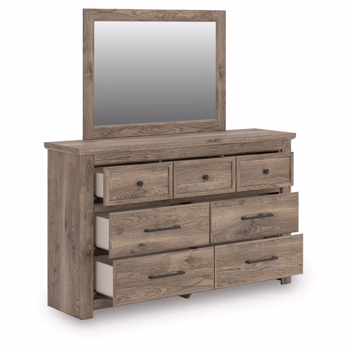 Rusticott Dresser and Mirror - Image 3