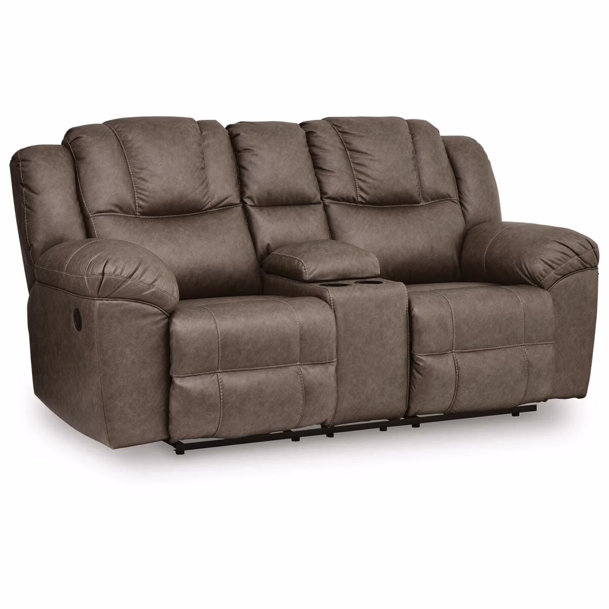 Lowilla Reclining Loveseat with Console - Image 2
