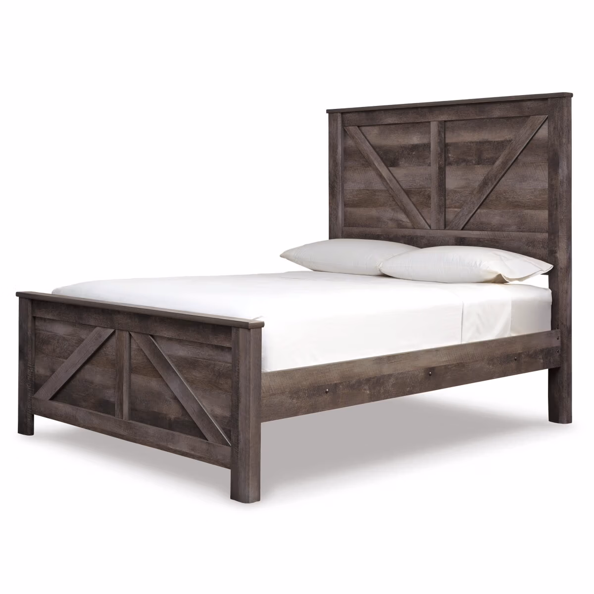 Wynnlow Queen Crossbuck Panel Bed - Image 6