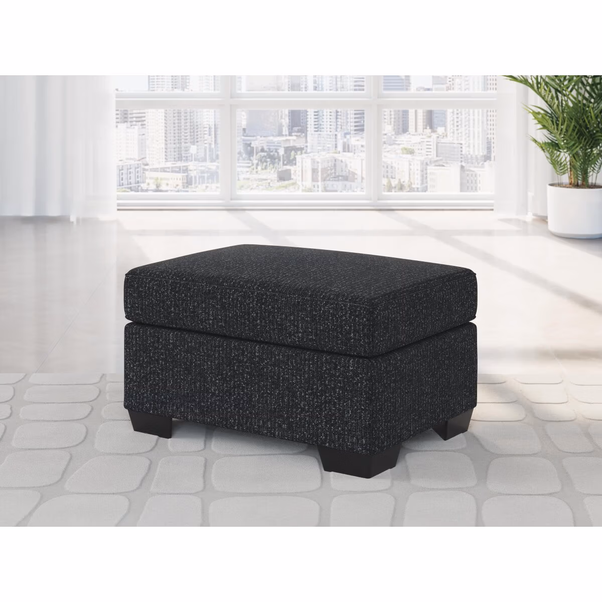 Jasmine Peaks Ottoman - Image 3