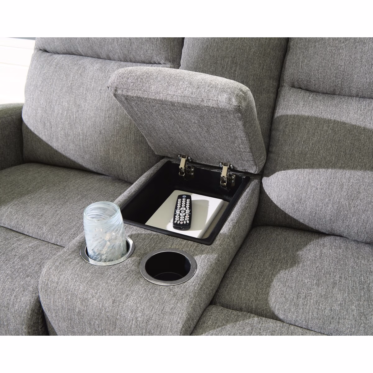 Gauntlet Reclining Loveseat with Console - Image 9