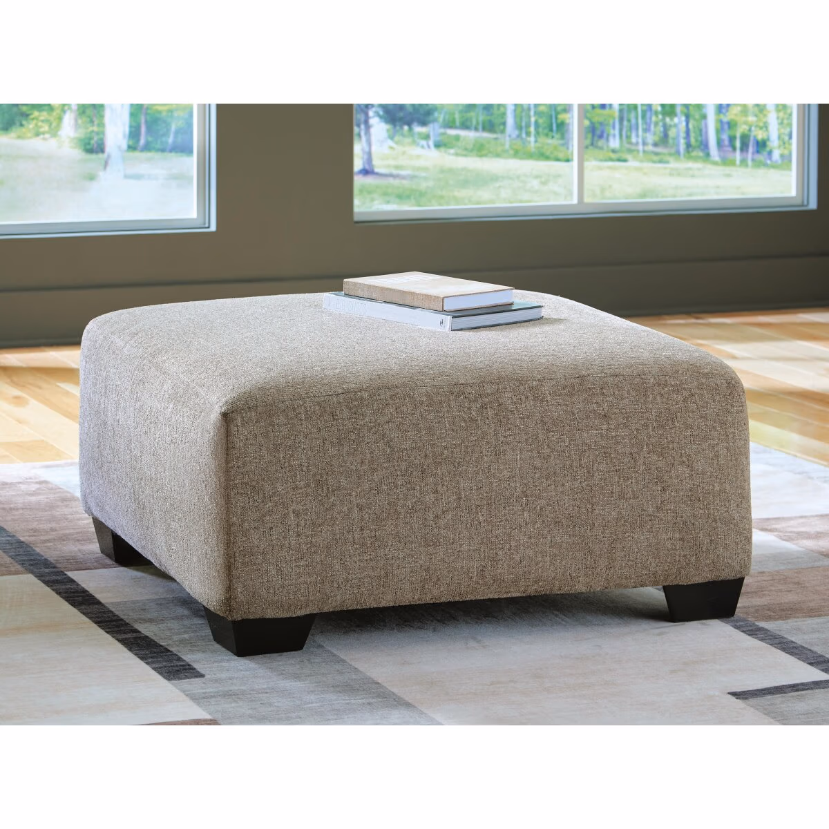 Newellen Oversized Accent Ottoman - Image 3