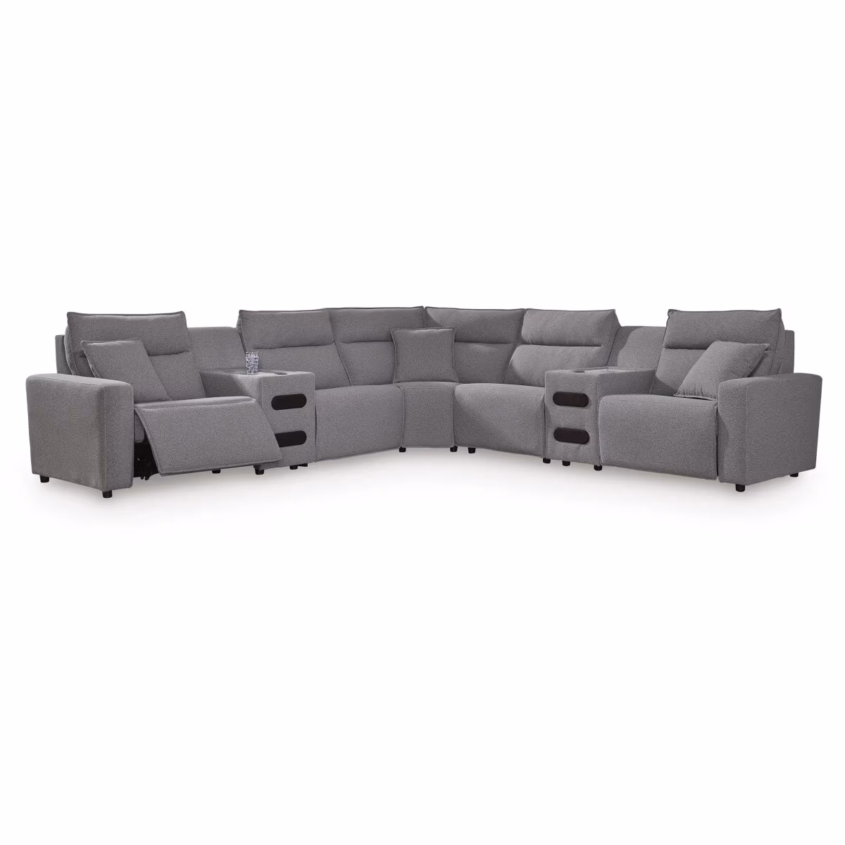 Modmax II 7-Piece Power Reclining Sectional with Audio Consoles - Image 2