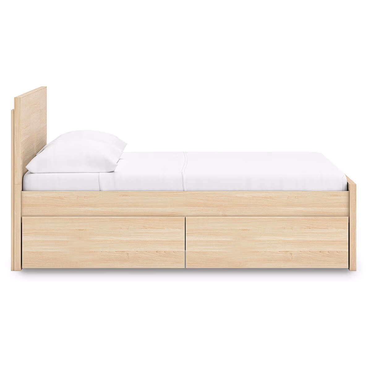 Onita Full Panel Platform Bed with 1 Side Storage - Image 8