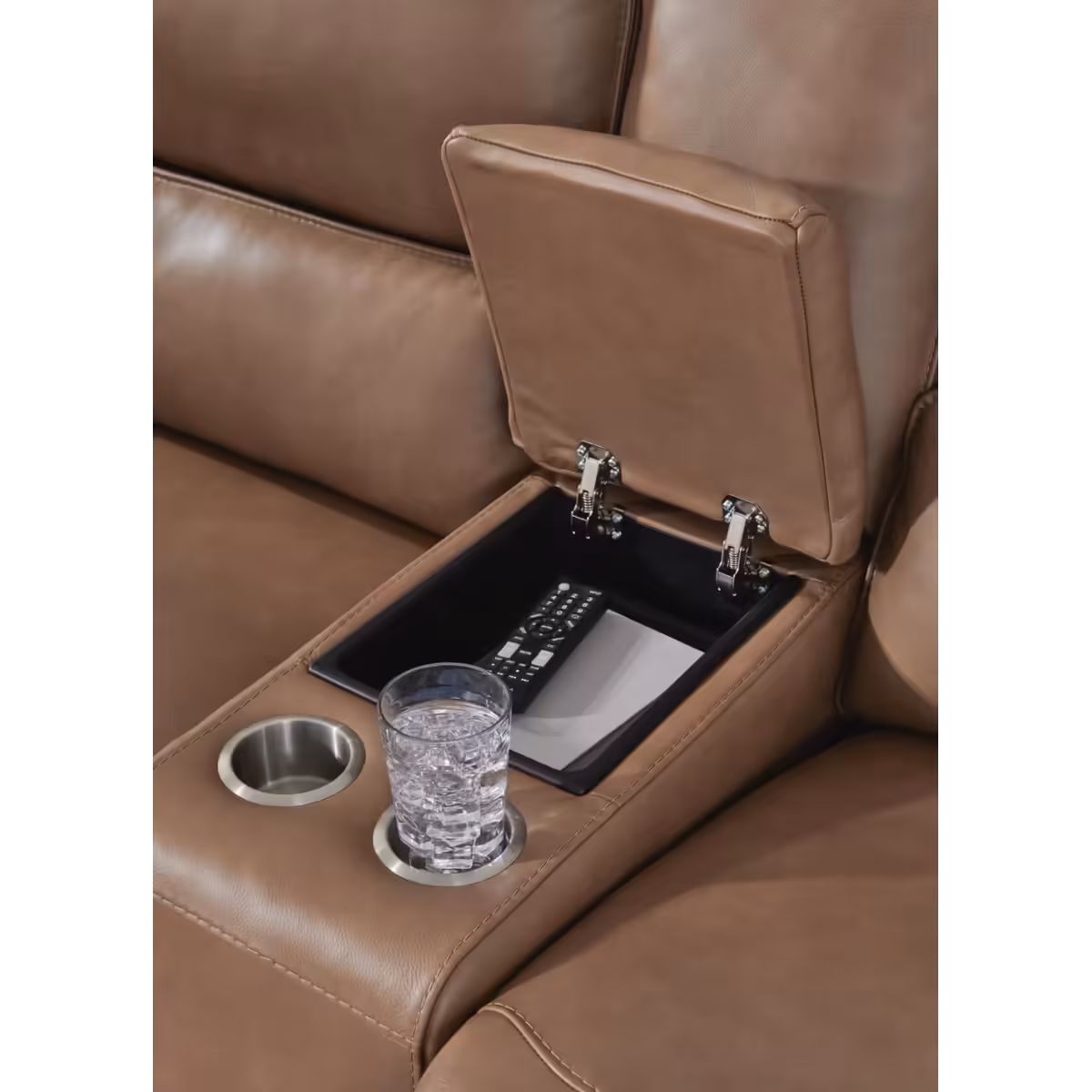 DeepWakes Power Reclining Loveseat with Console - Image 7