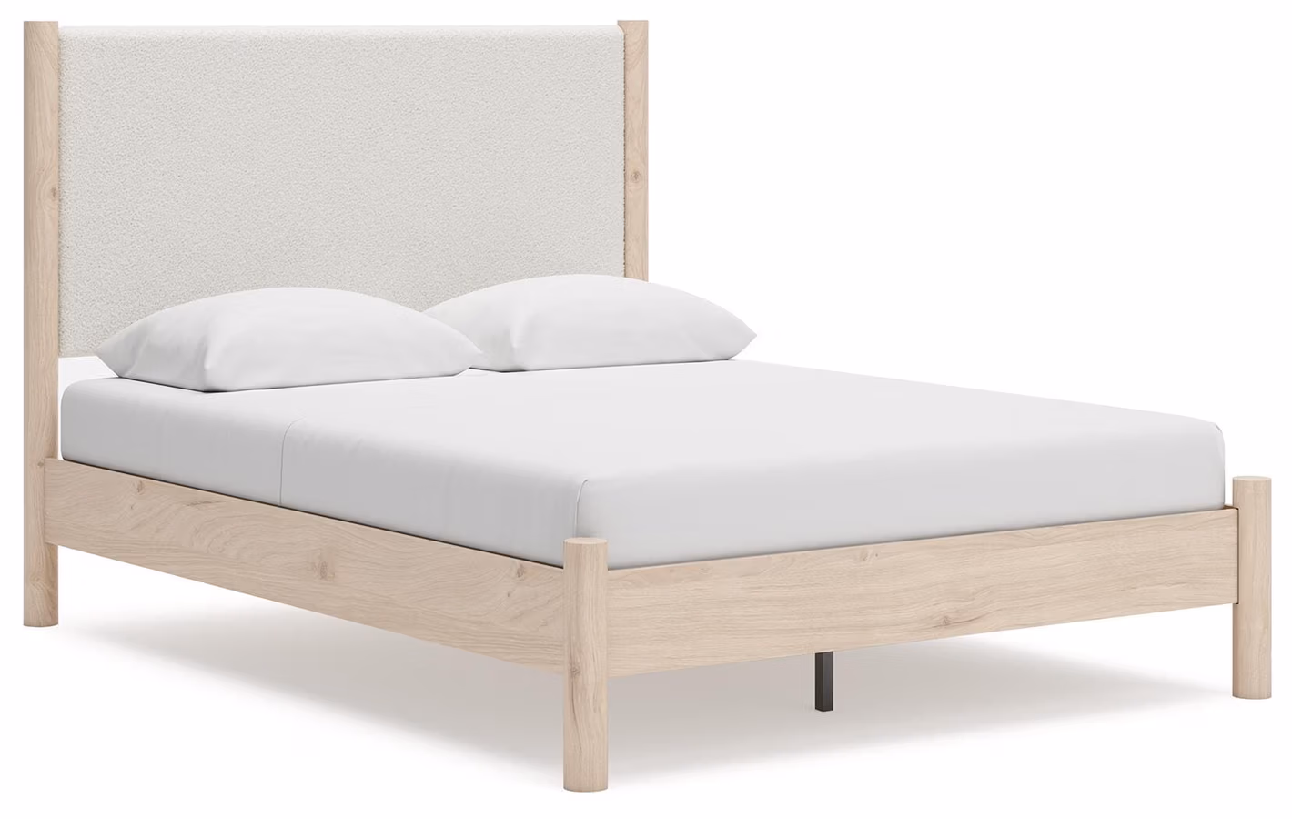 39ce873742973ea41c647a8e67f66a57 Cadmori Queen Upholstered Panel Bed - Image 1