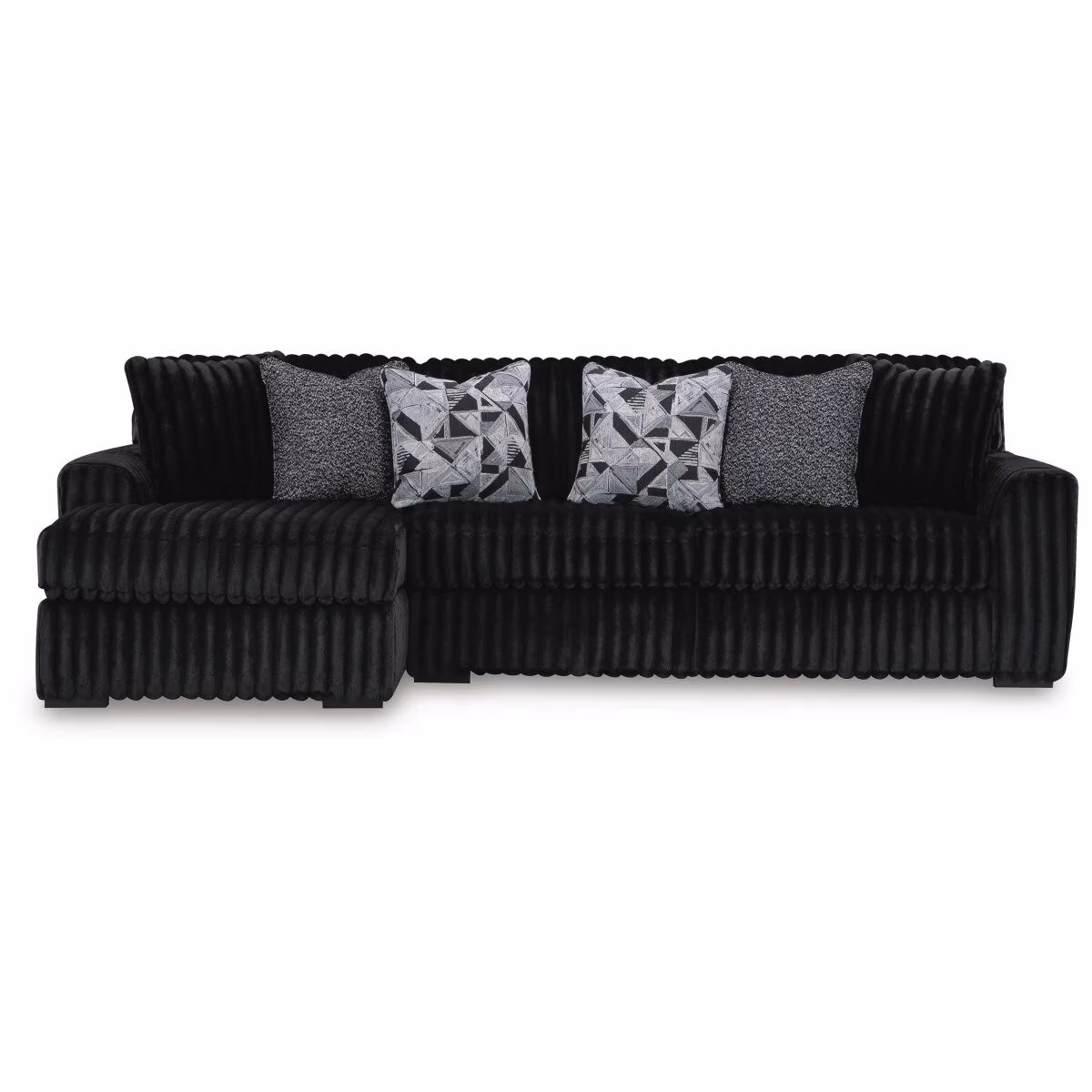 Midnight-Madness 2-Piece Sectional Sofa with Chaise - Image 2