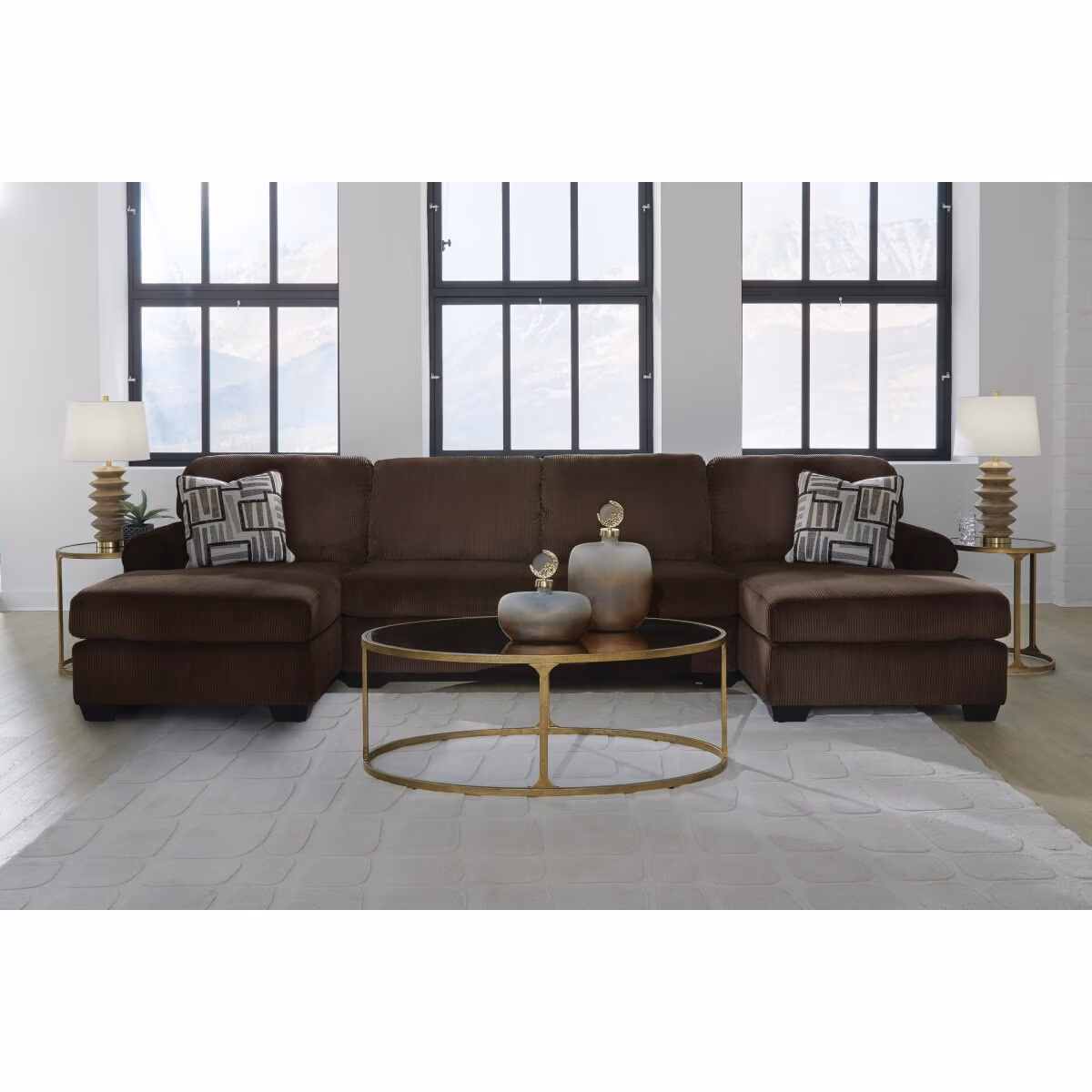 Kimlee 3-Piece Sectional with Double Chaise - Image 4