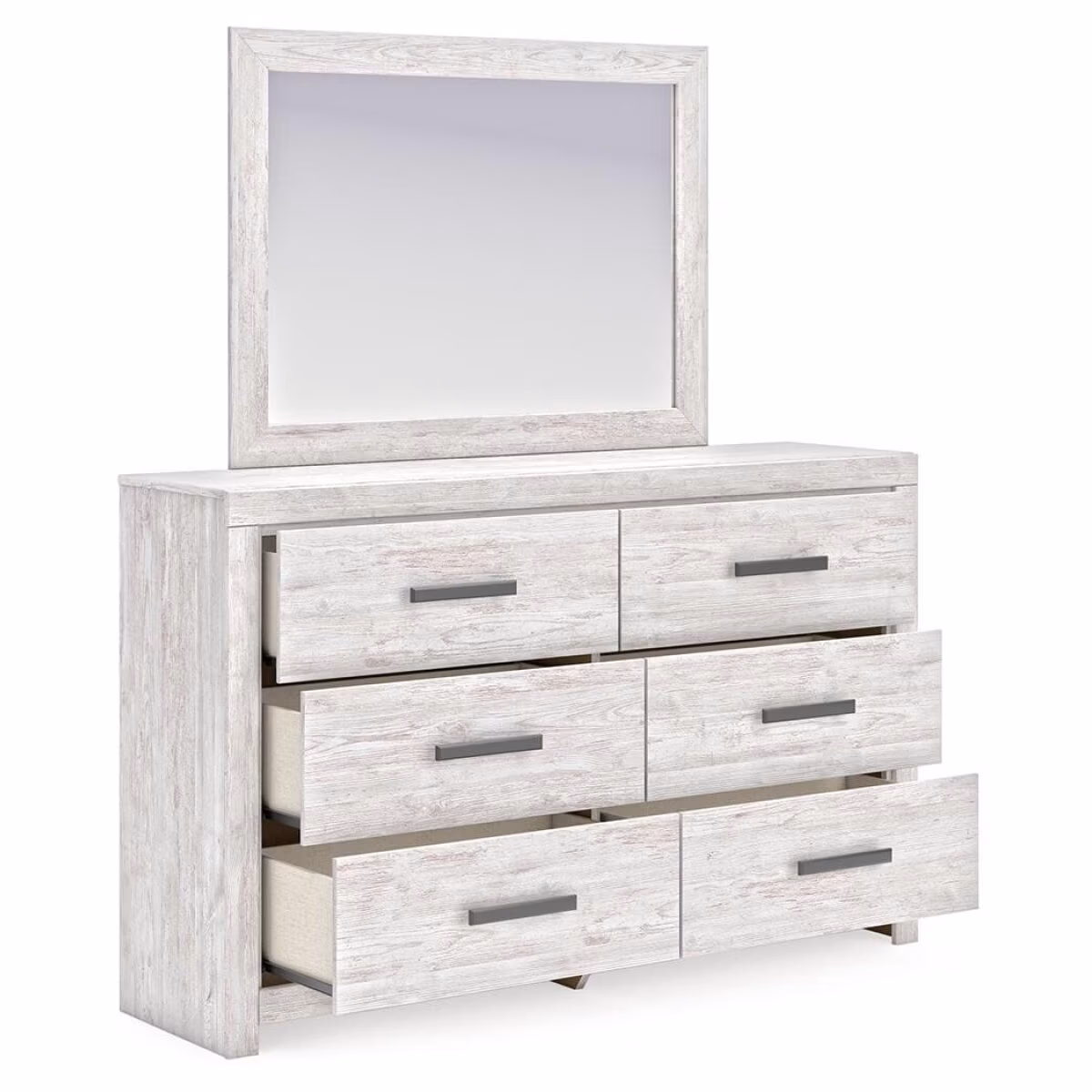 Cayboni King Panel Bed, Dresser, Mirror, Chest and 2 Nightstands - Image 5