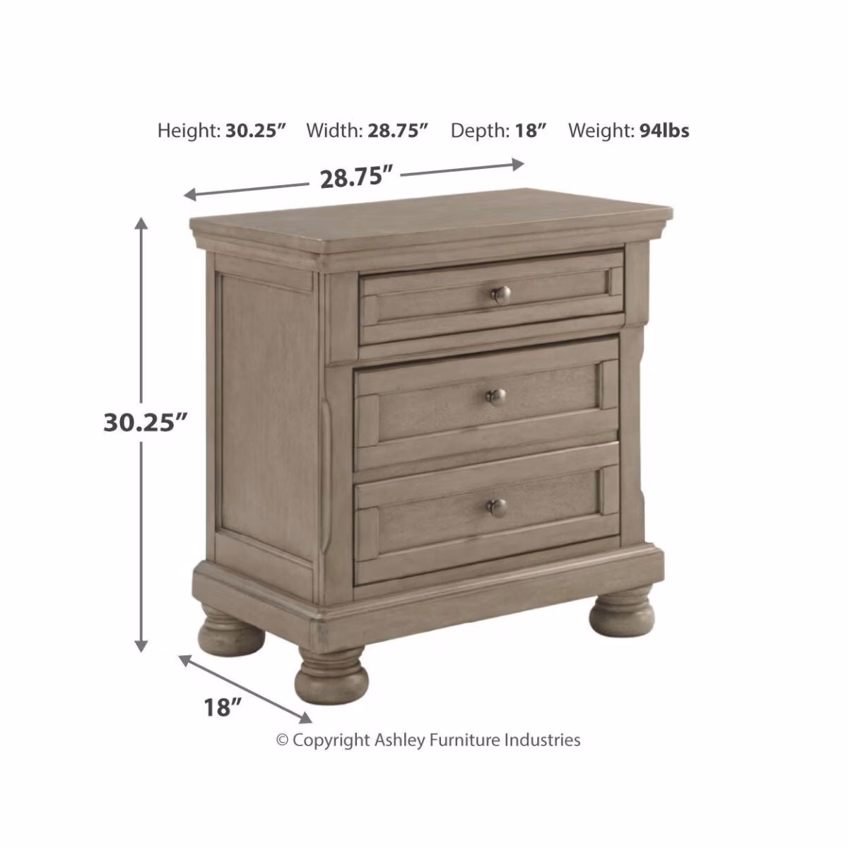 Lettner Nightstand - Image 5