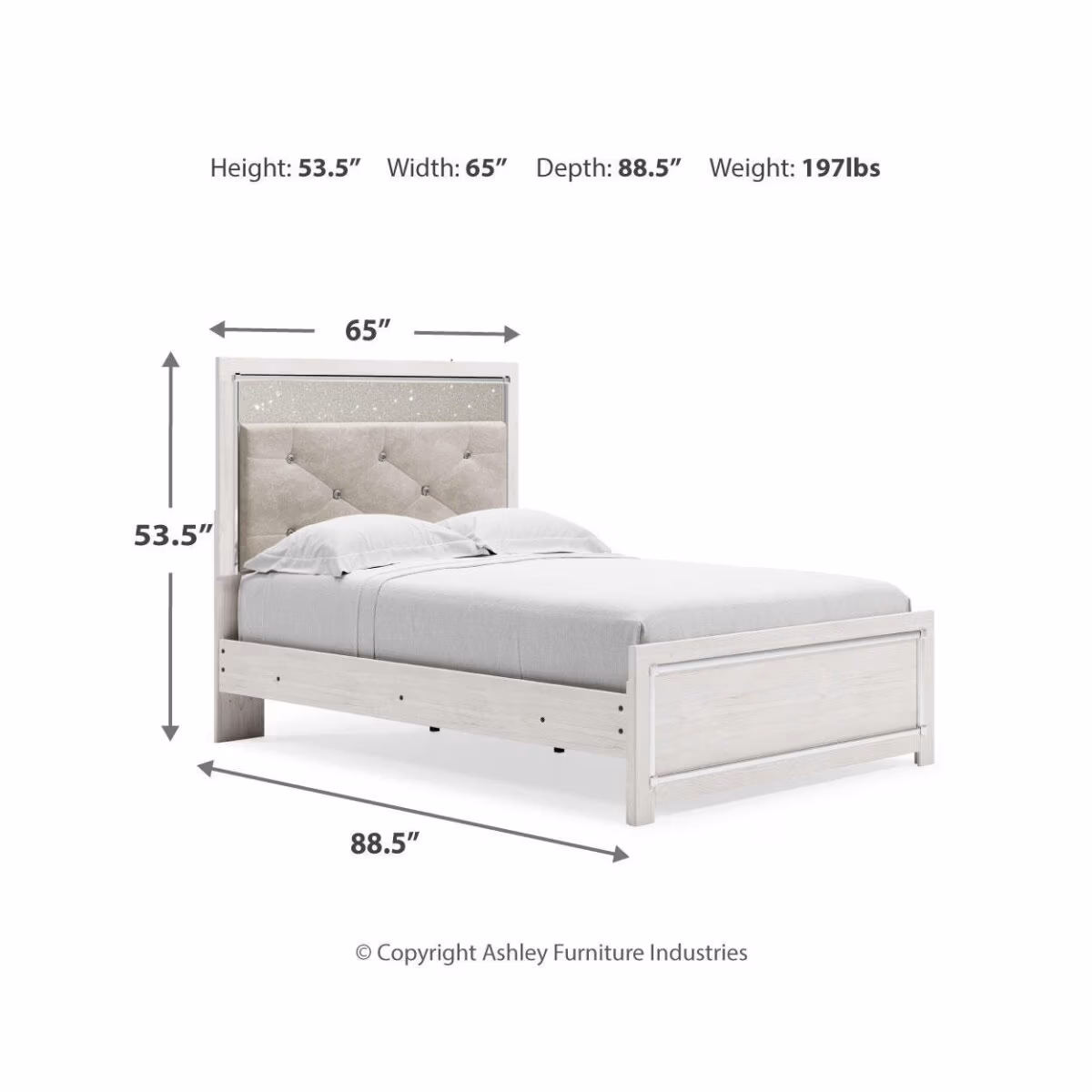 Altyra Full Panel Bed, Dresser, Mirror and Nightstand - Image 19