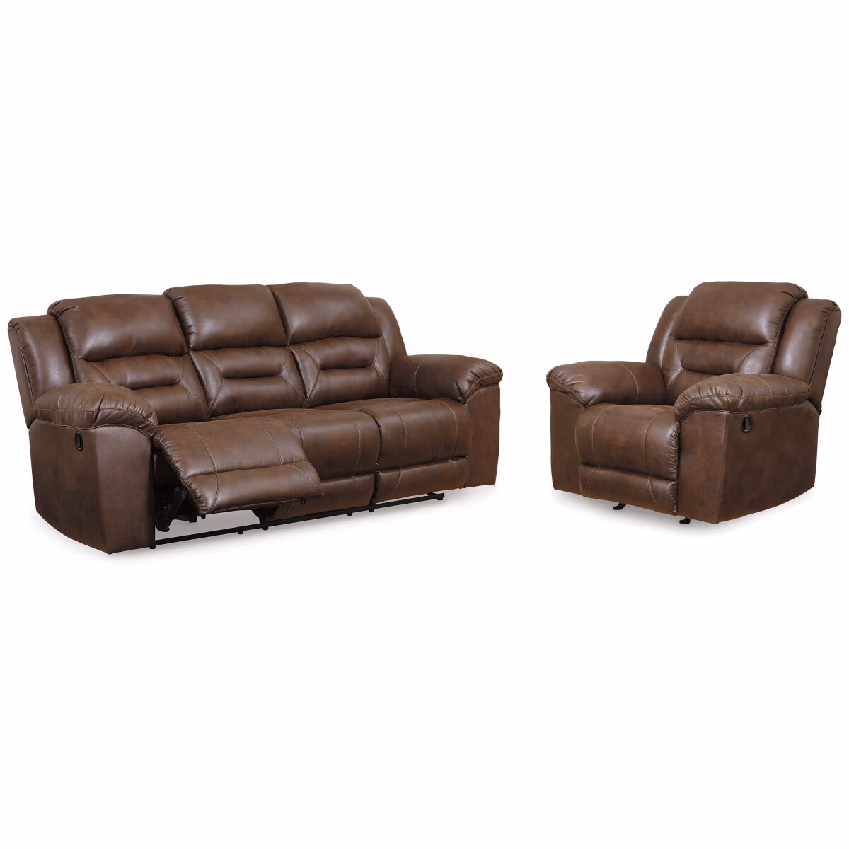 Stoneland Reclining Sofa and Recliner - Image 2