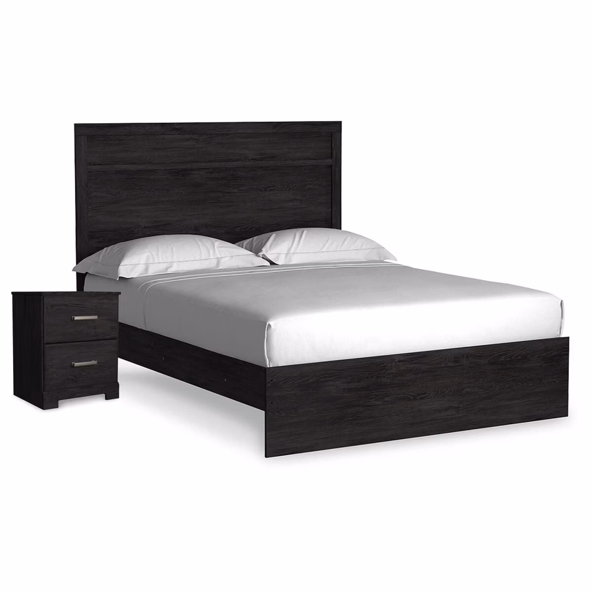 Belachime Queen Panel Bed and Nightstand - Image 2