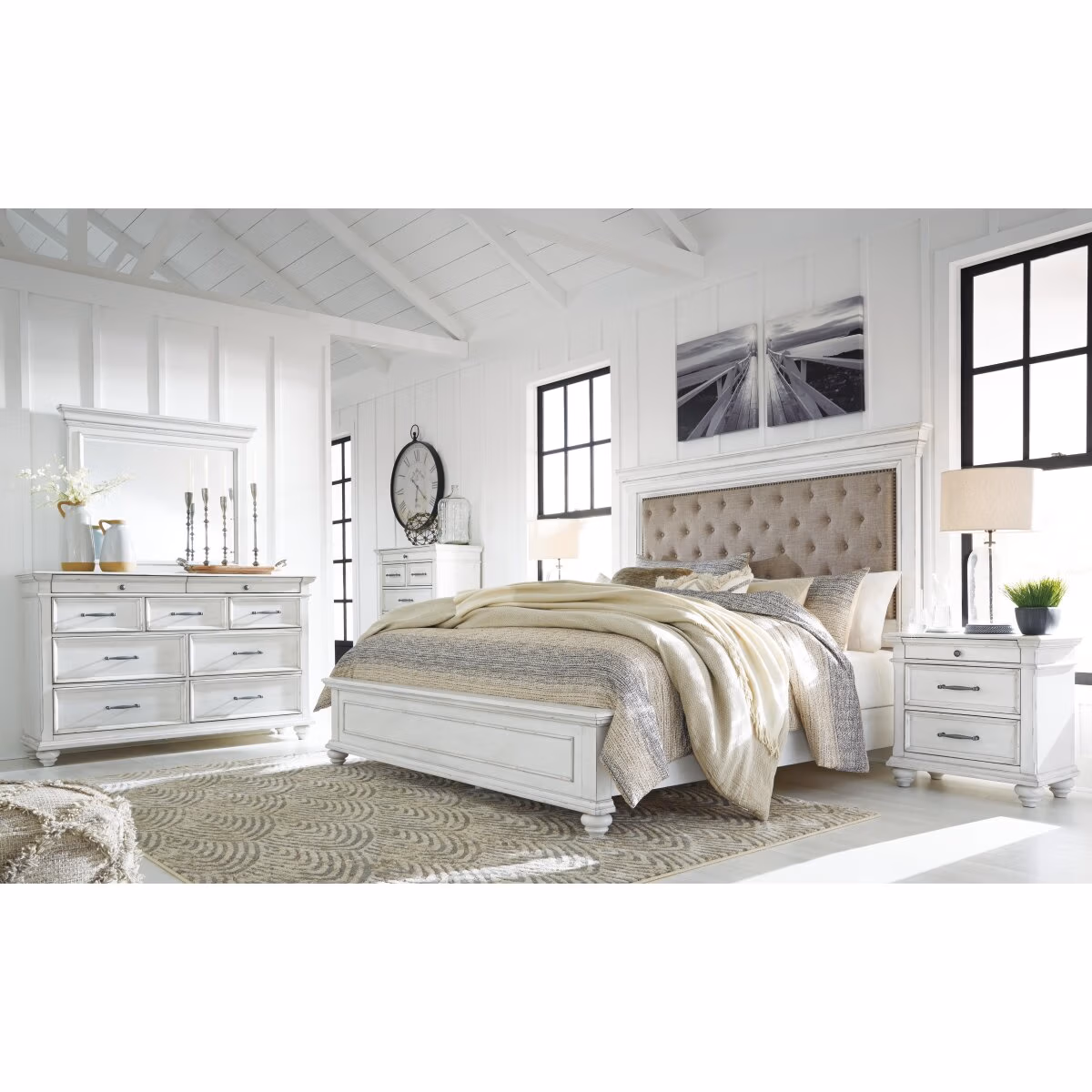 Kanwyn Queen Panel Bed - Image 11