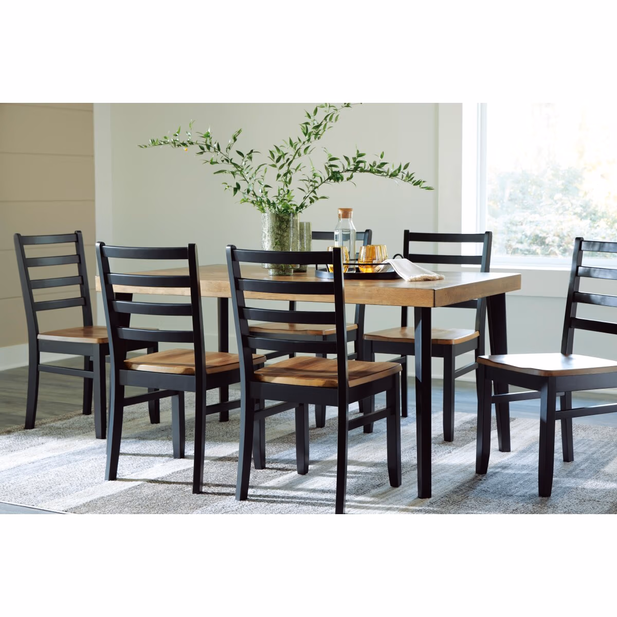 Blondon Dining Table and 6 Chairs (Set of 7) - Image 11
