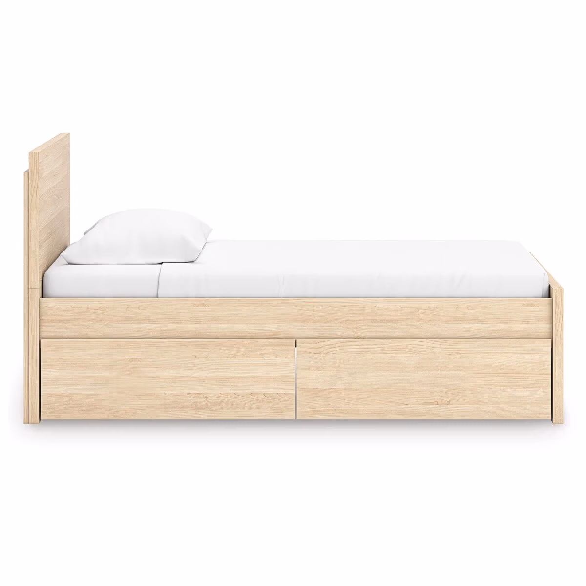 Onita Twin Panel Platform Bed with 1 Side Storage - Image 8