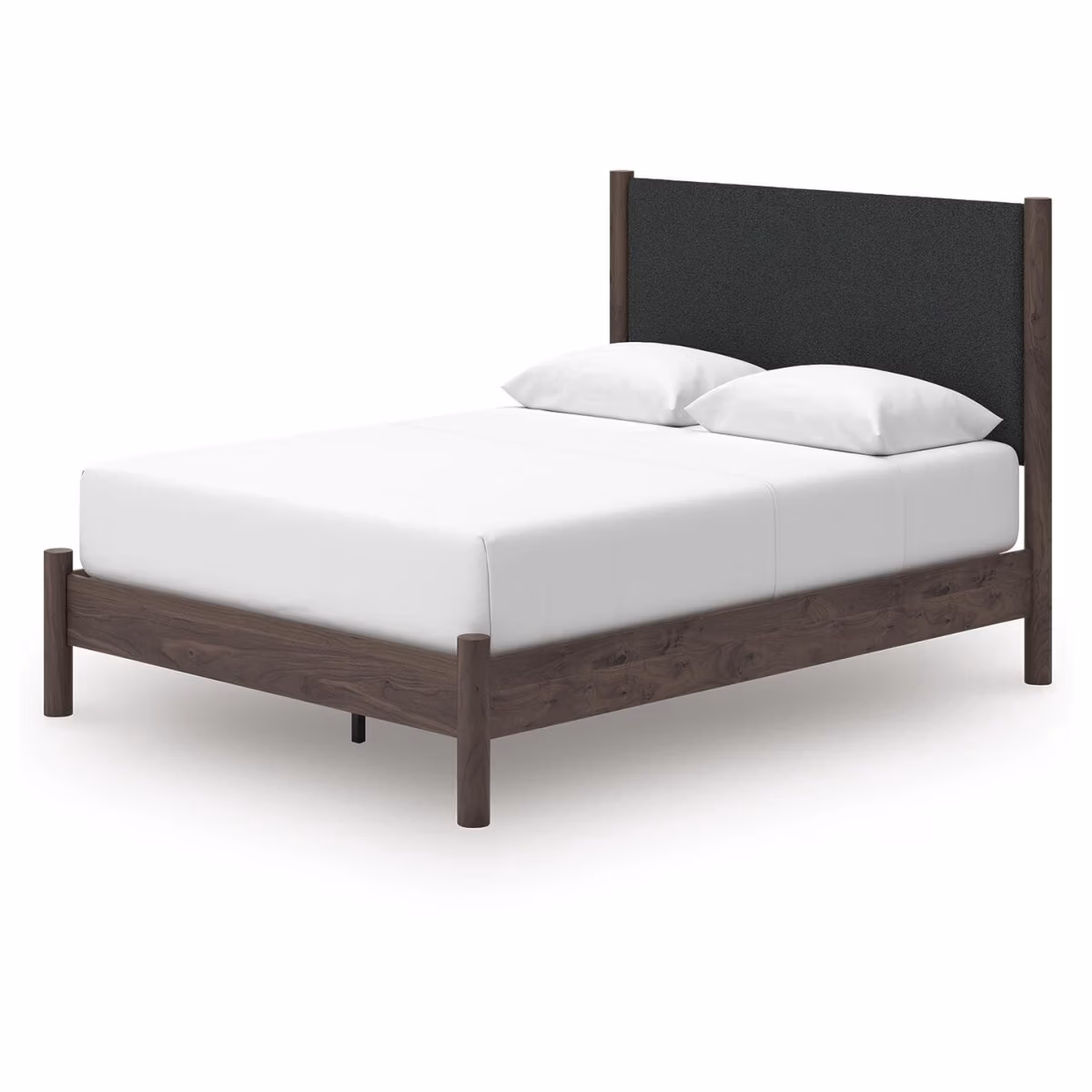 Pamytta Queen Upholstered Panel Platform Bed - Image 5