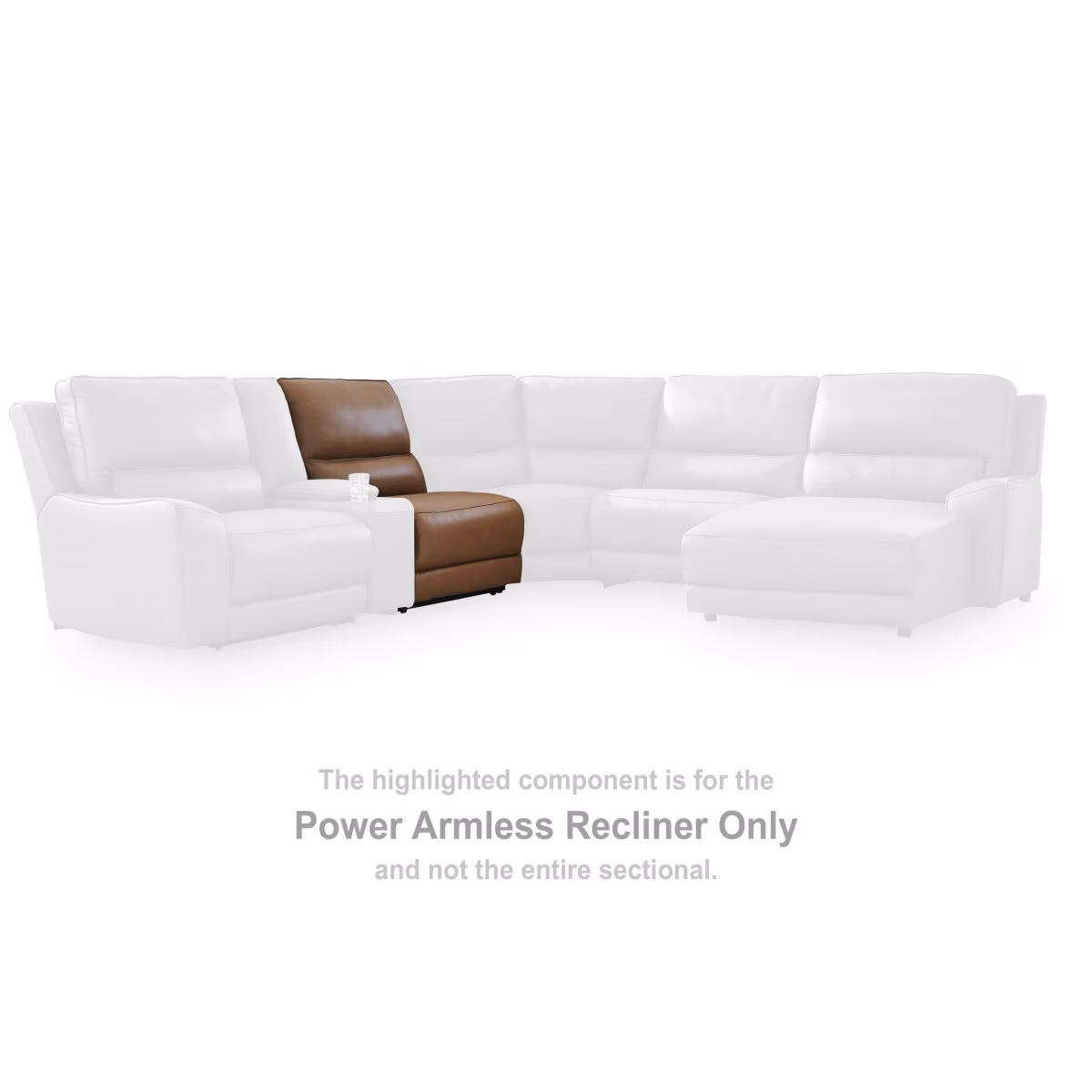 DeepWakes Power Armless Recliner - Image 3