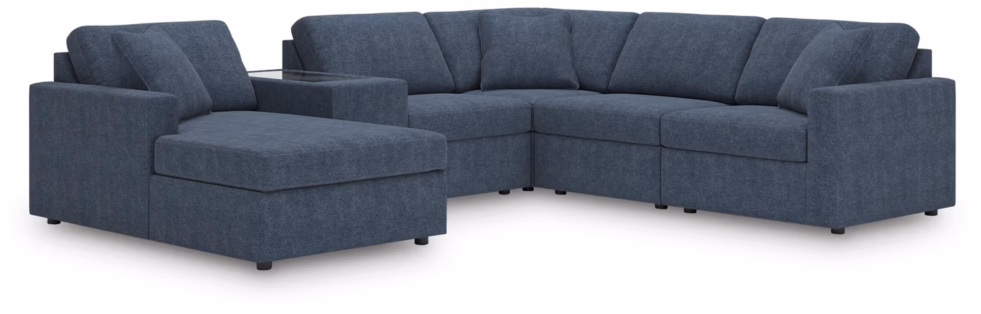 4017f69bb8d72f7bae46b64394a179b1 Modmax 6-Piece Sectional with Chaise - Image 1
