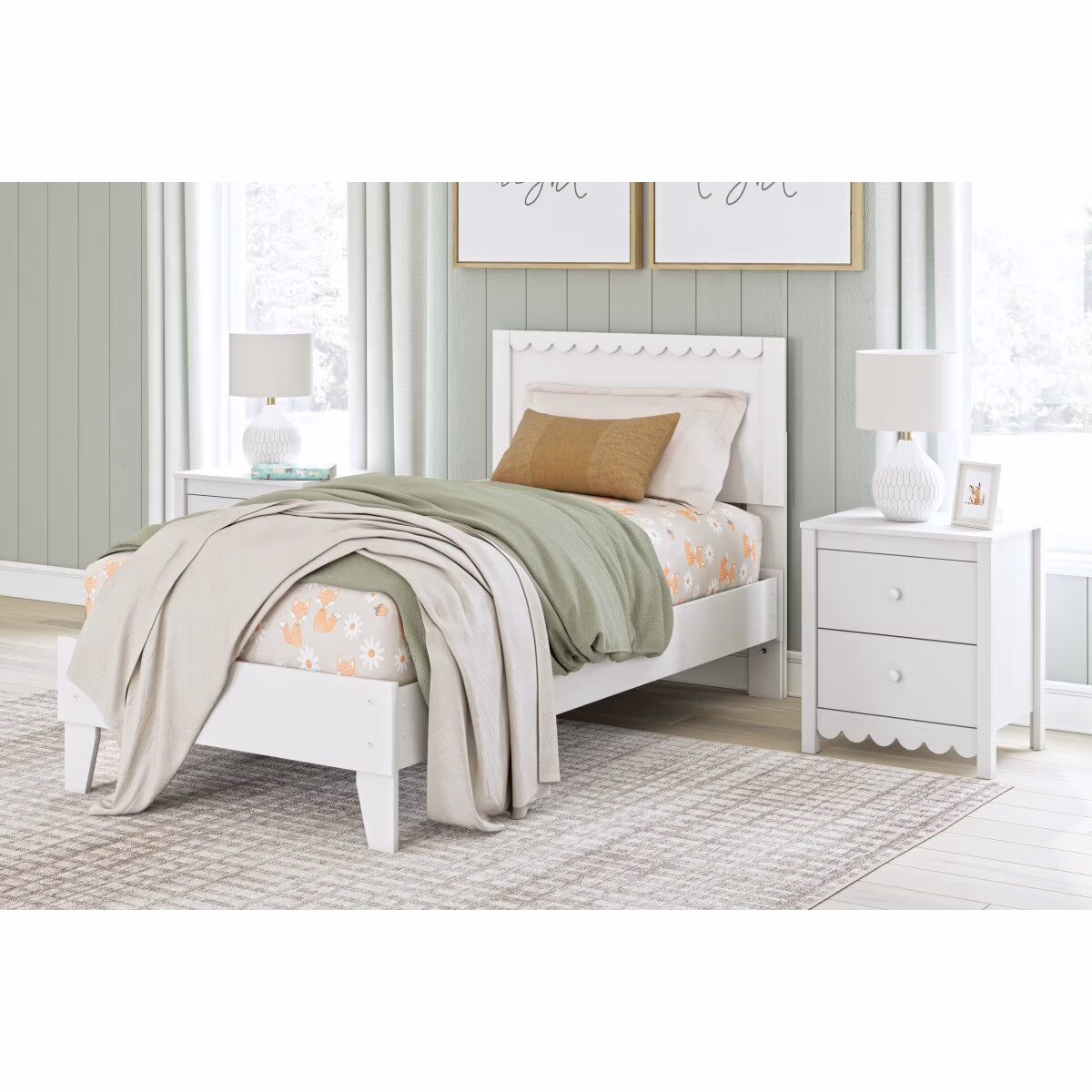 Hallityn Twin Panel Platform Bed - Image 3