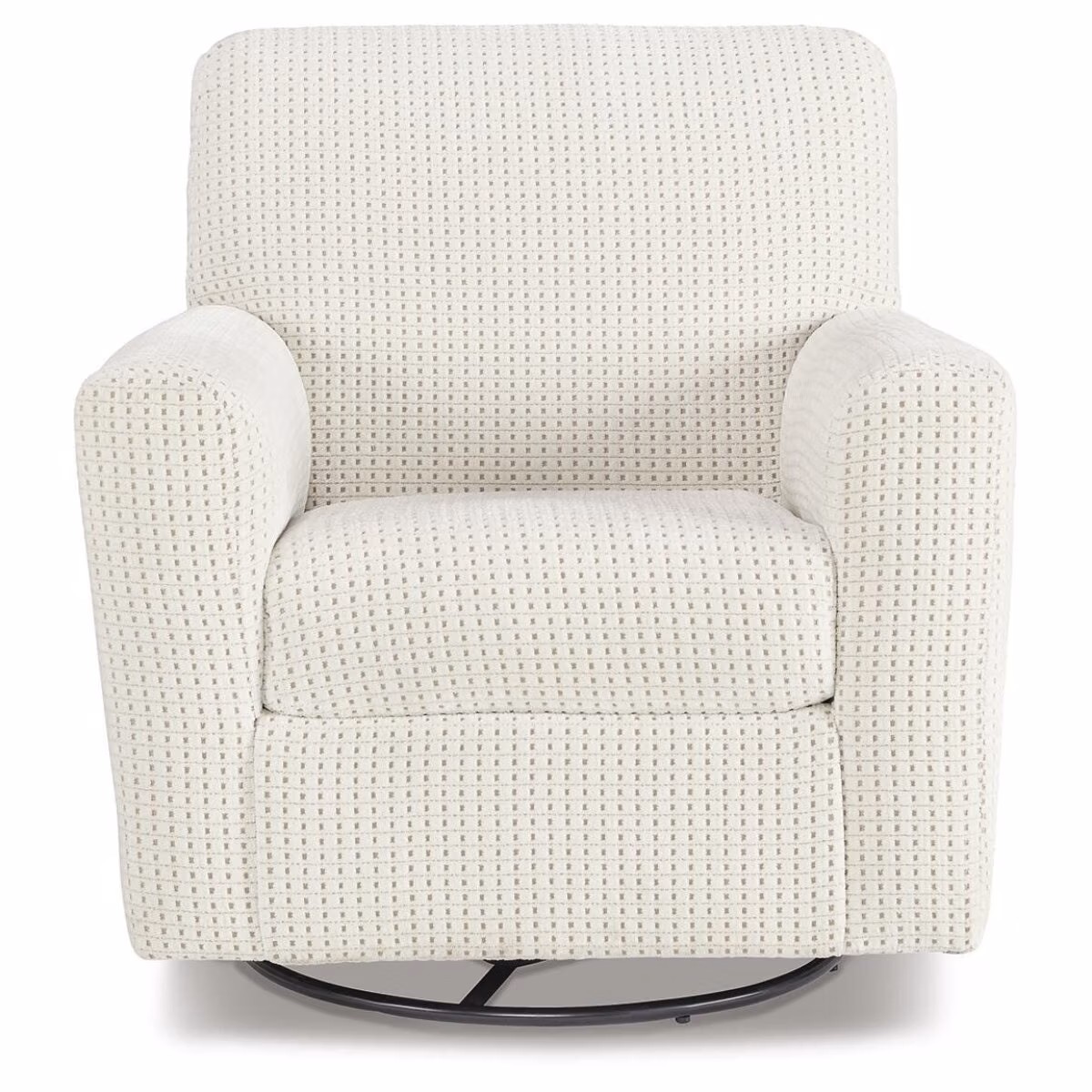 Herstow Swivel Glider Accent Chair - Image 4