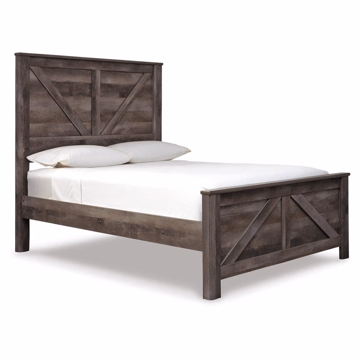 Wynnlow Queen Crossbuck Panel Bed, Chest and Nightstand - Image 5
