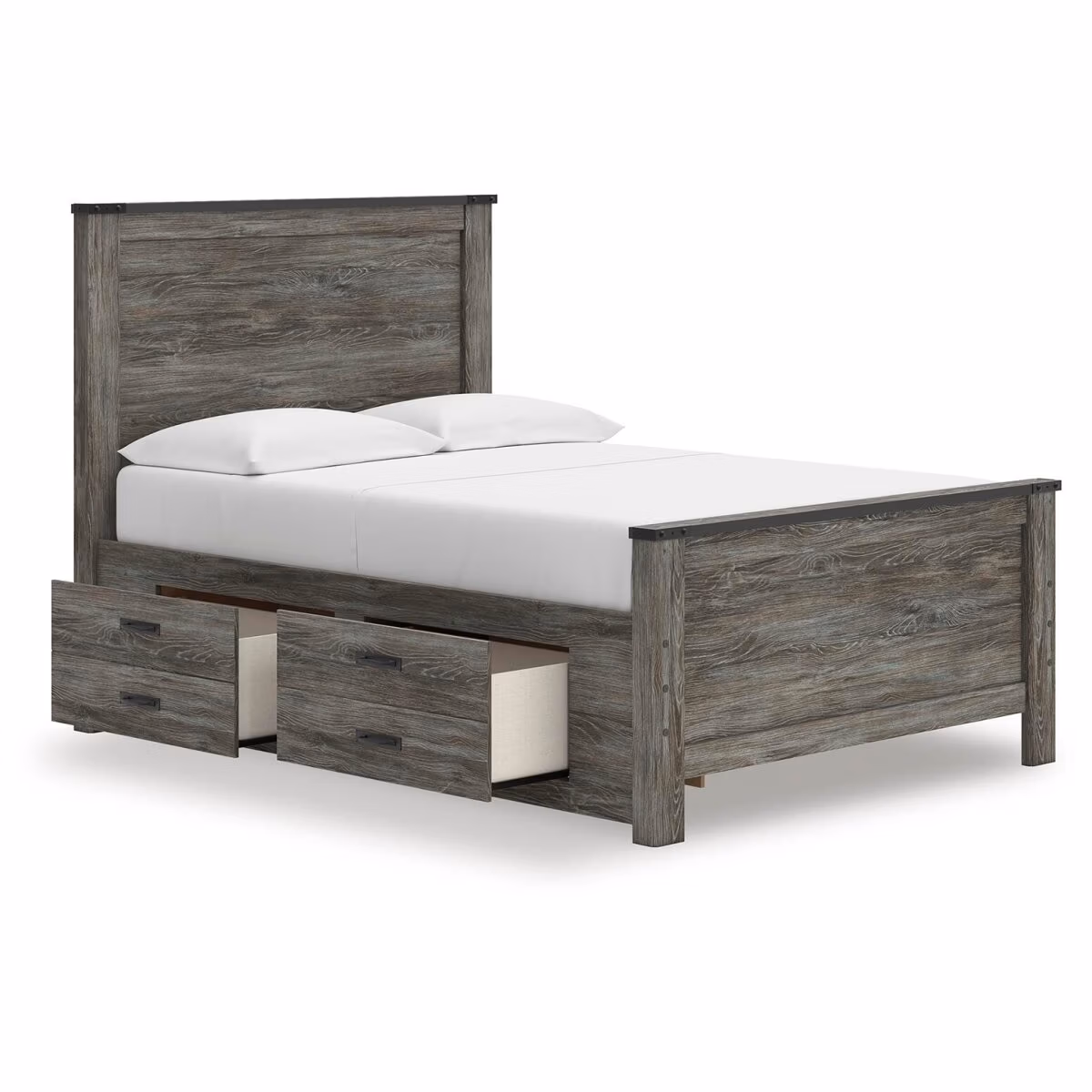Frandern Full Panel Bed with Storage - Image 4