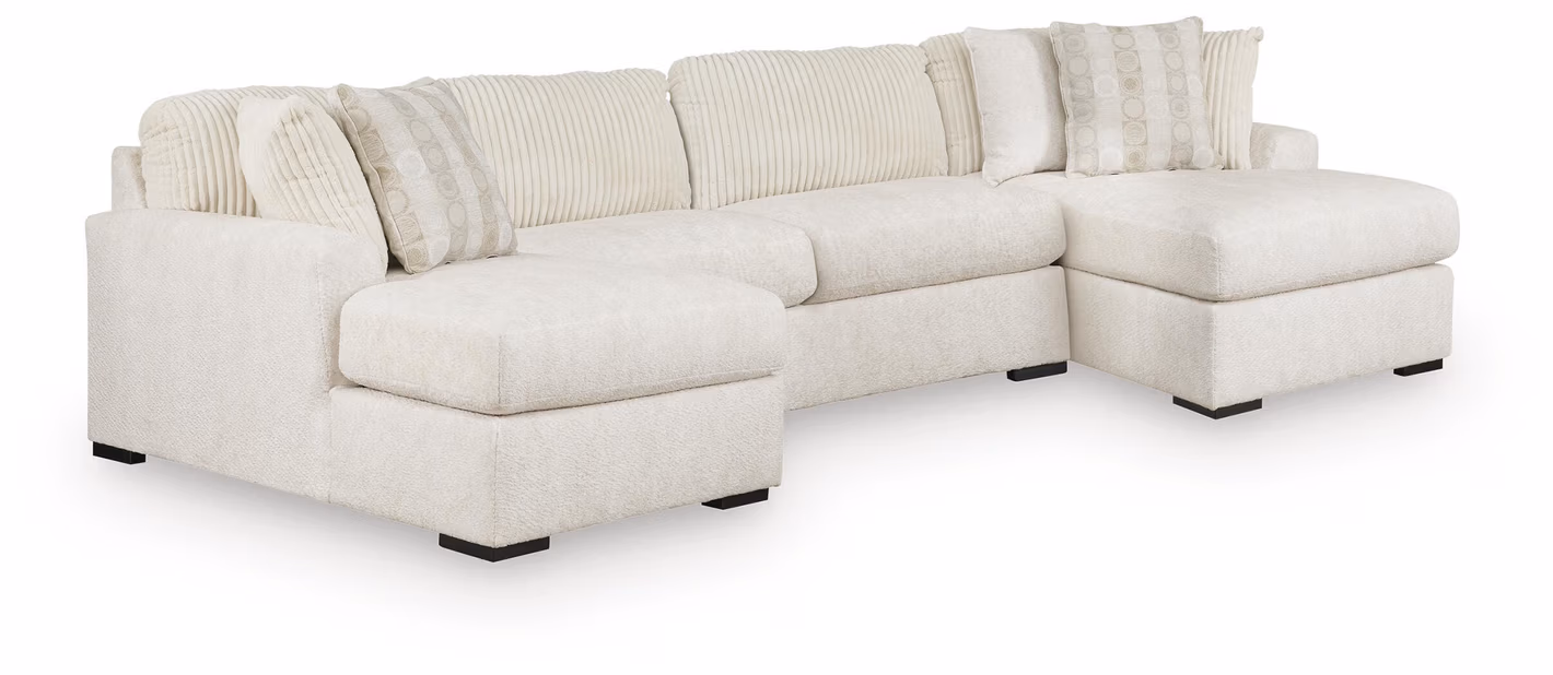 Chessington 3-Piece Sectional with Double Chaise