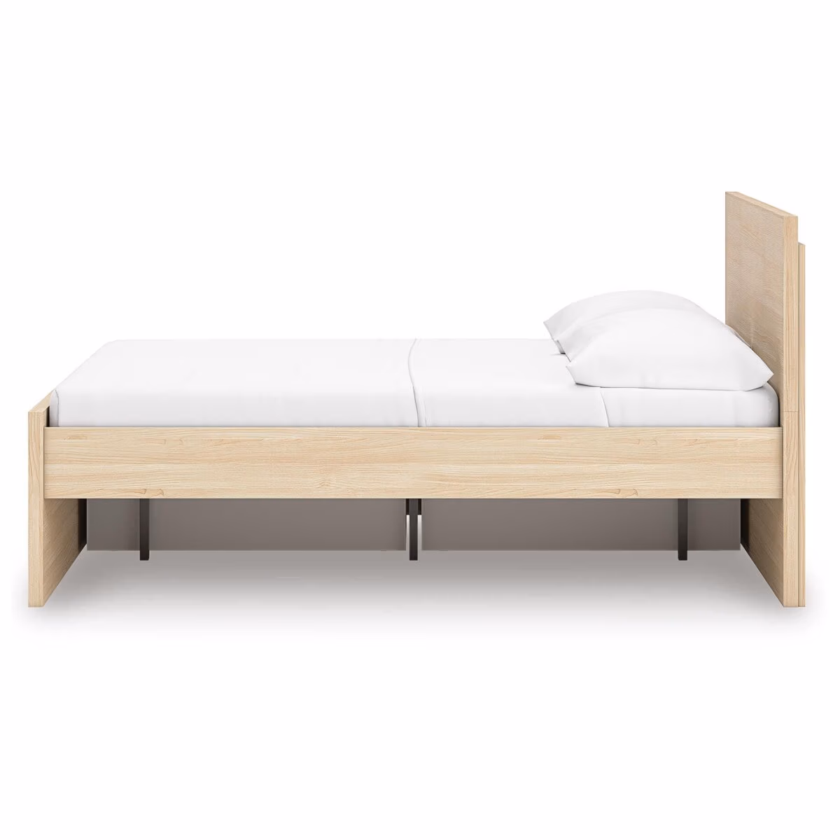 Onita Full Panel Platform Bed with 1 Side Storage - Image 10