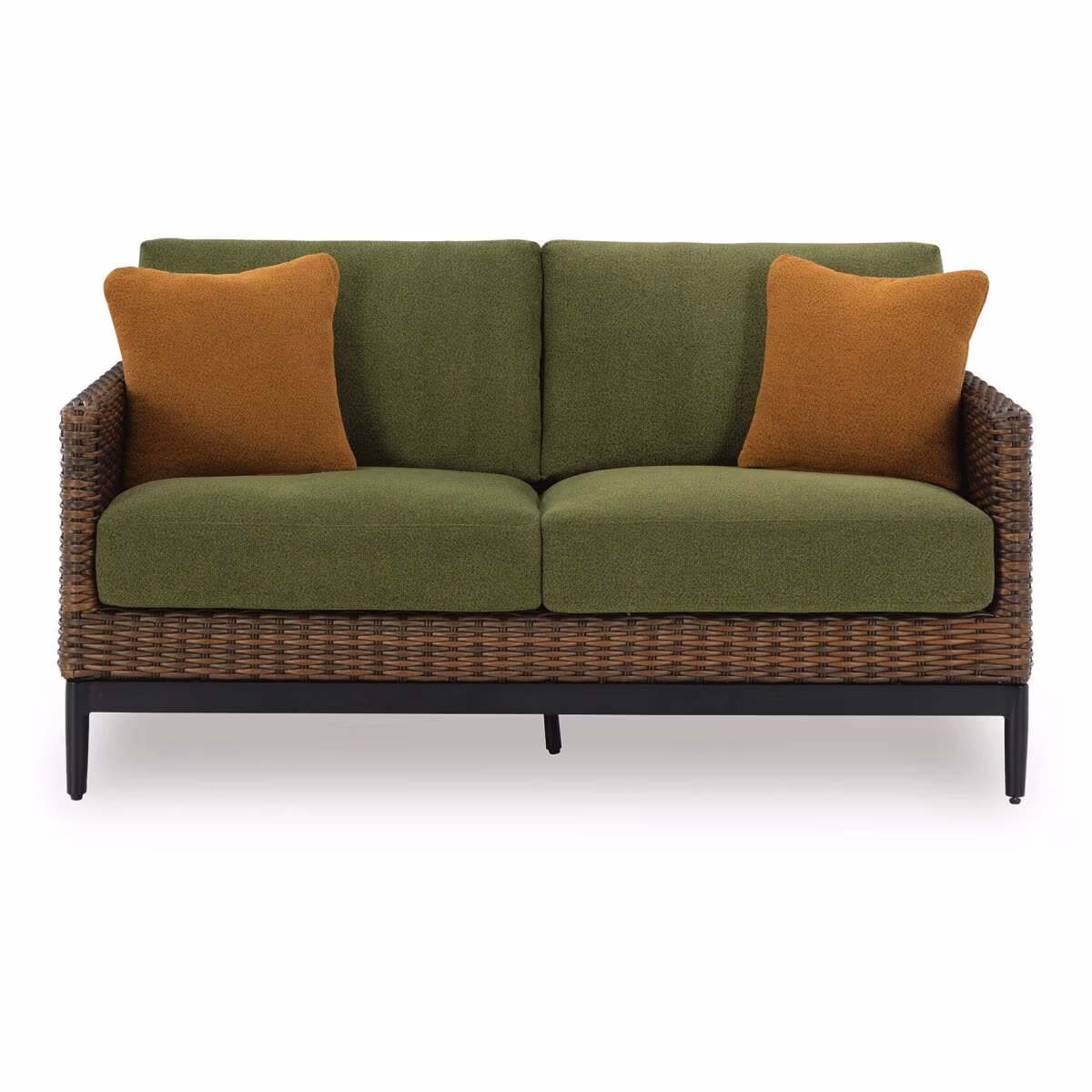 Horizon Hall Outdoor Loveseat with Cushion - Image 4