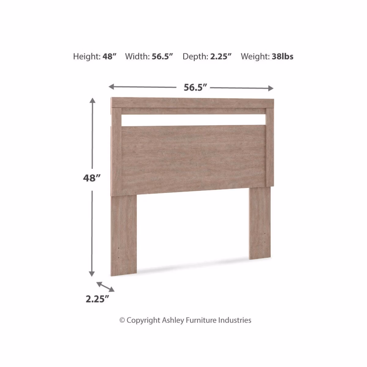 Flannia Full Panel Headboard - Image 5