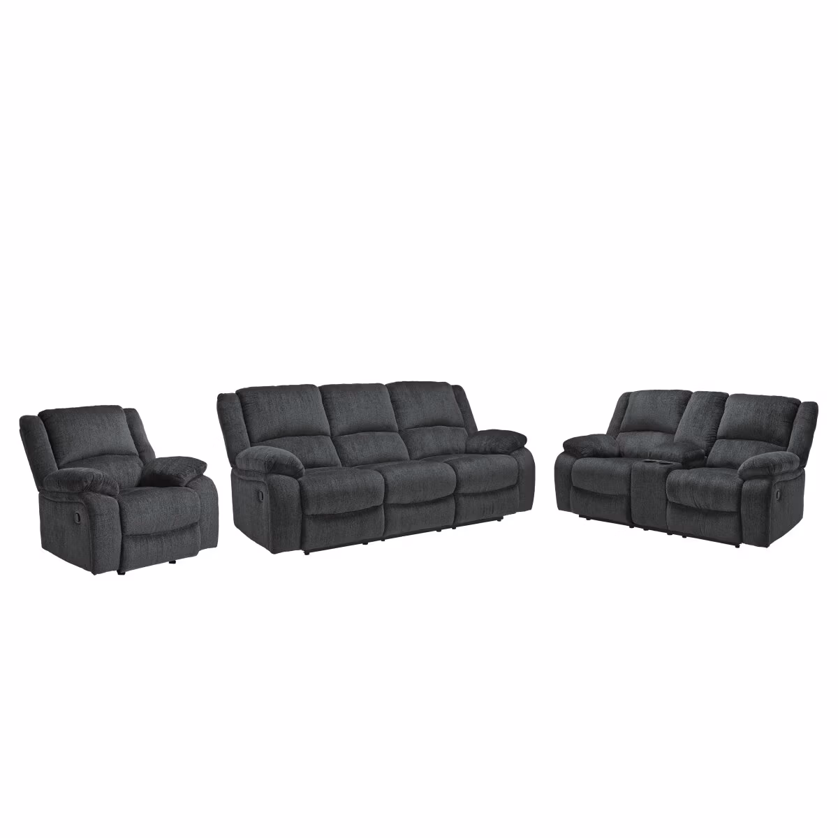 Draycoll Reclining Sofa, Loveseat and Recliner - Image 2