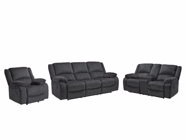 Draycoll Reclining Sofa, Loveseat and Recliner - Image 2