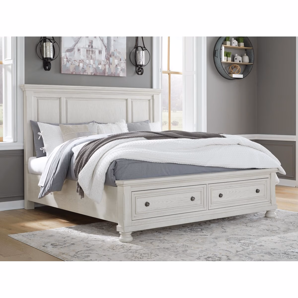 Robbinsdale Queen Panel Storage Bed - Image 3