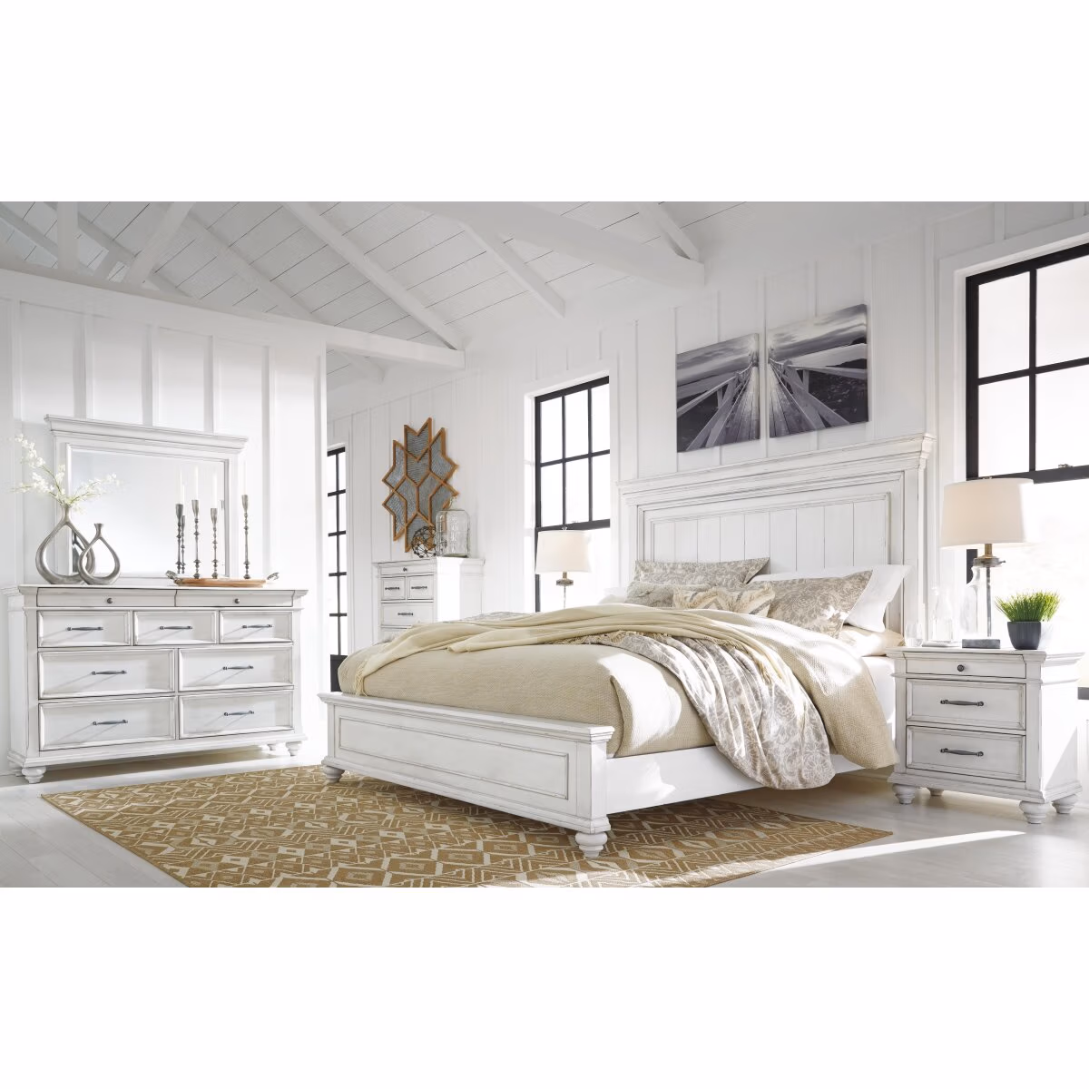 Kanwyn Queen Panel Bed - Image 11