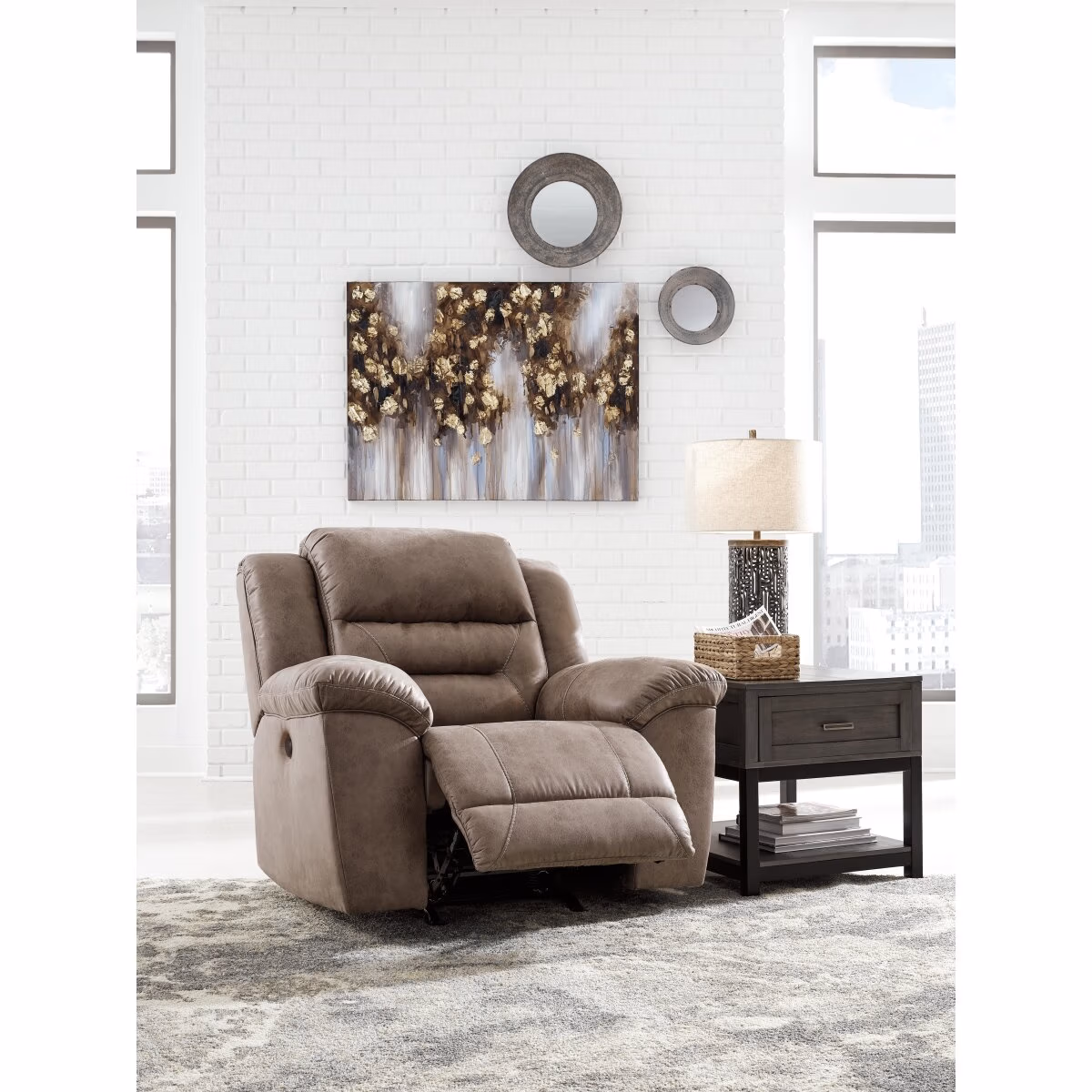 Stoneland Reclining Sofa and Power Recliner - Image 8